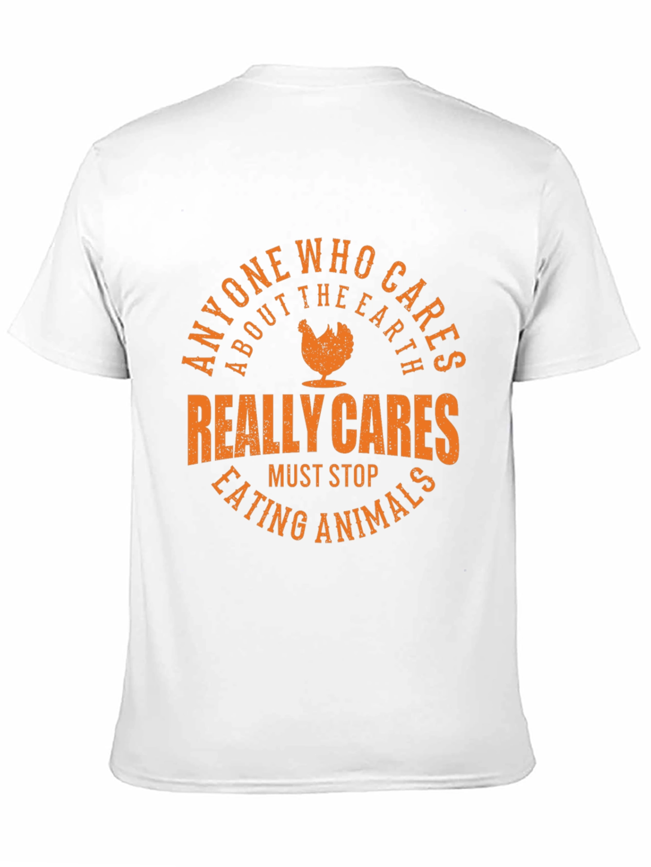 Black Vegan Earth Care T-Shirt view 11