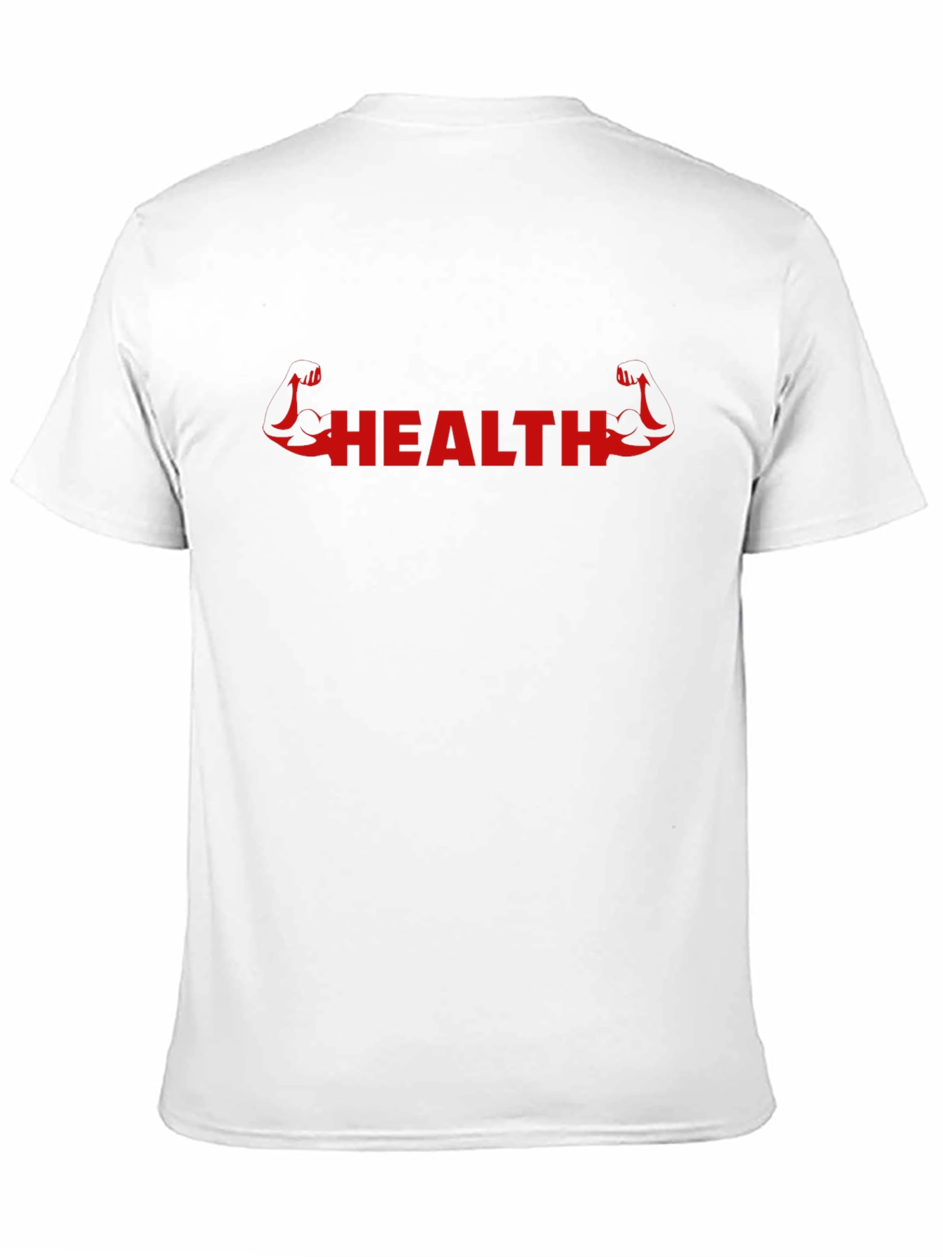 Black Health Gym Fitness T-Shirt - Black view 11
