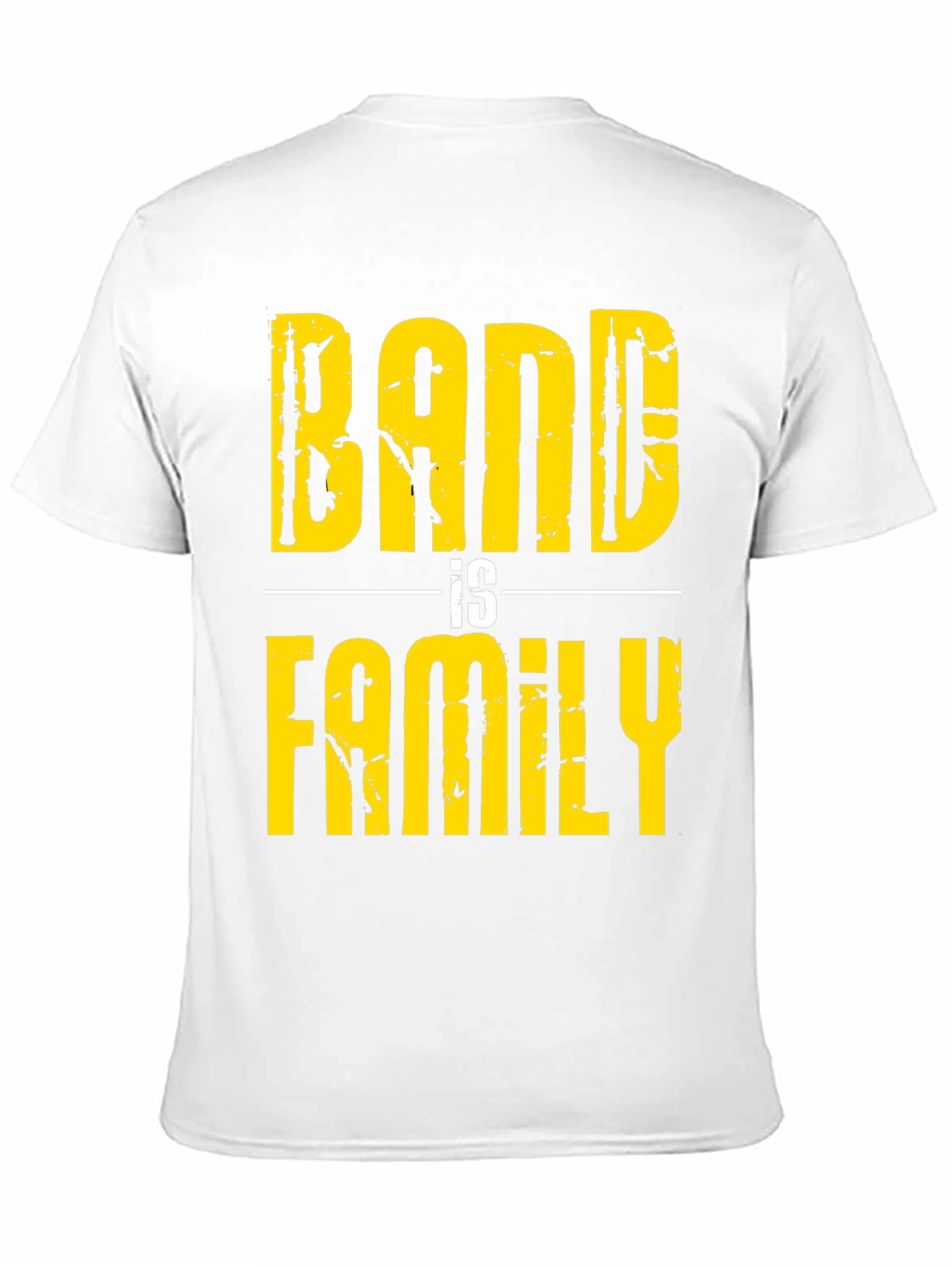 Black Band Is Family Graphic T-Shirt - Black view 11