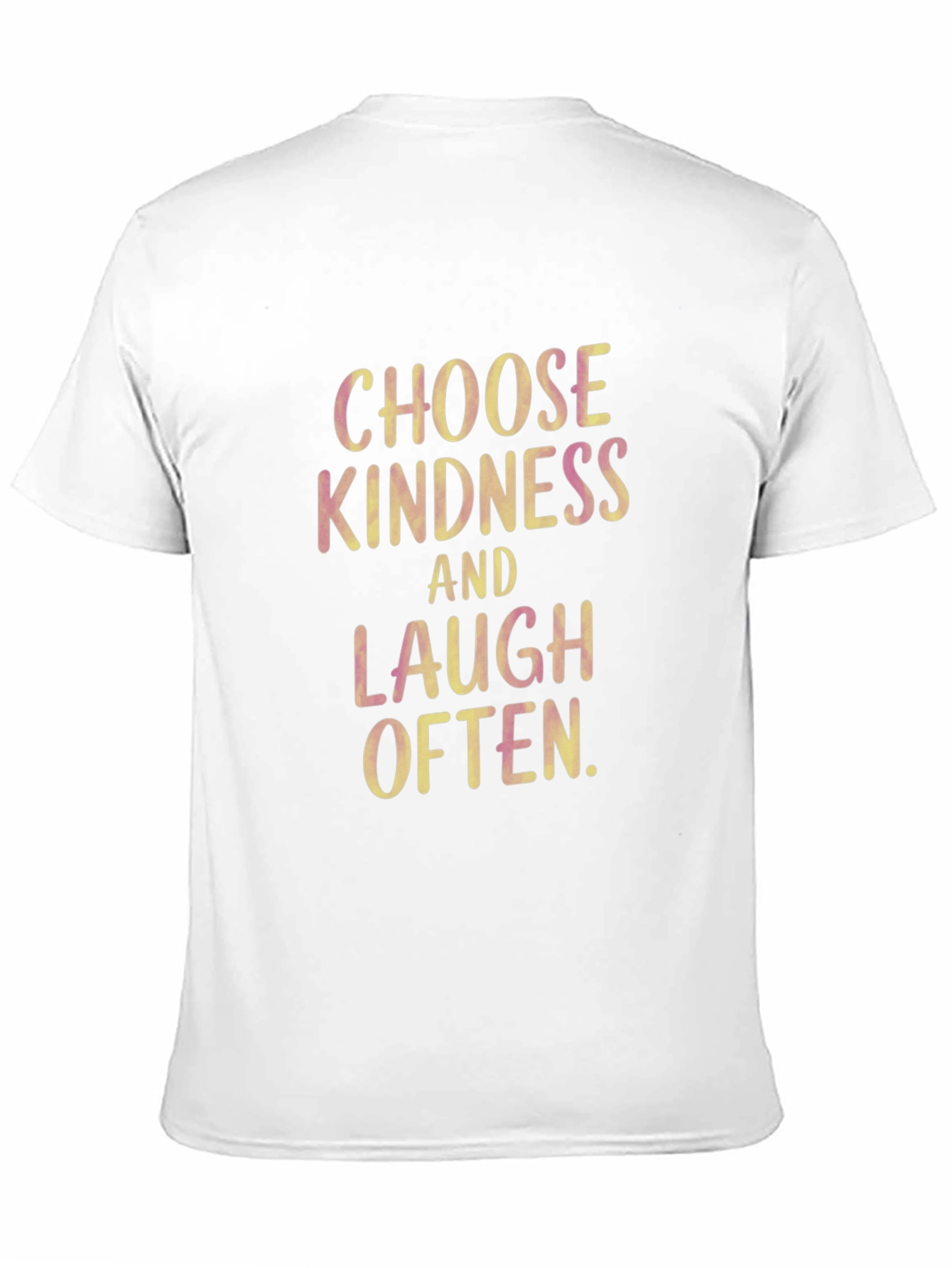 Black Choose Kindness Graphic Tee - Black Cotton Blend view 11