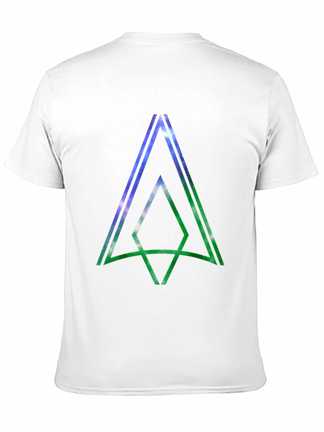 Black Cosmic Apex T-Shirt - Black Graphic Tee view 11