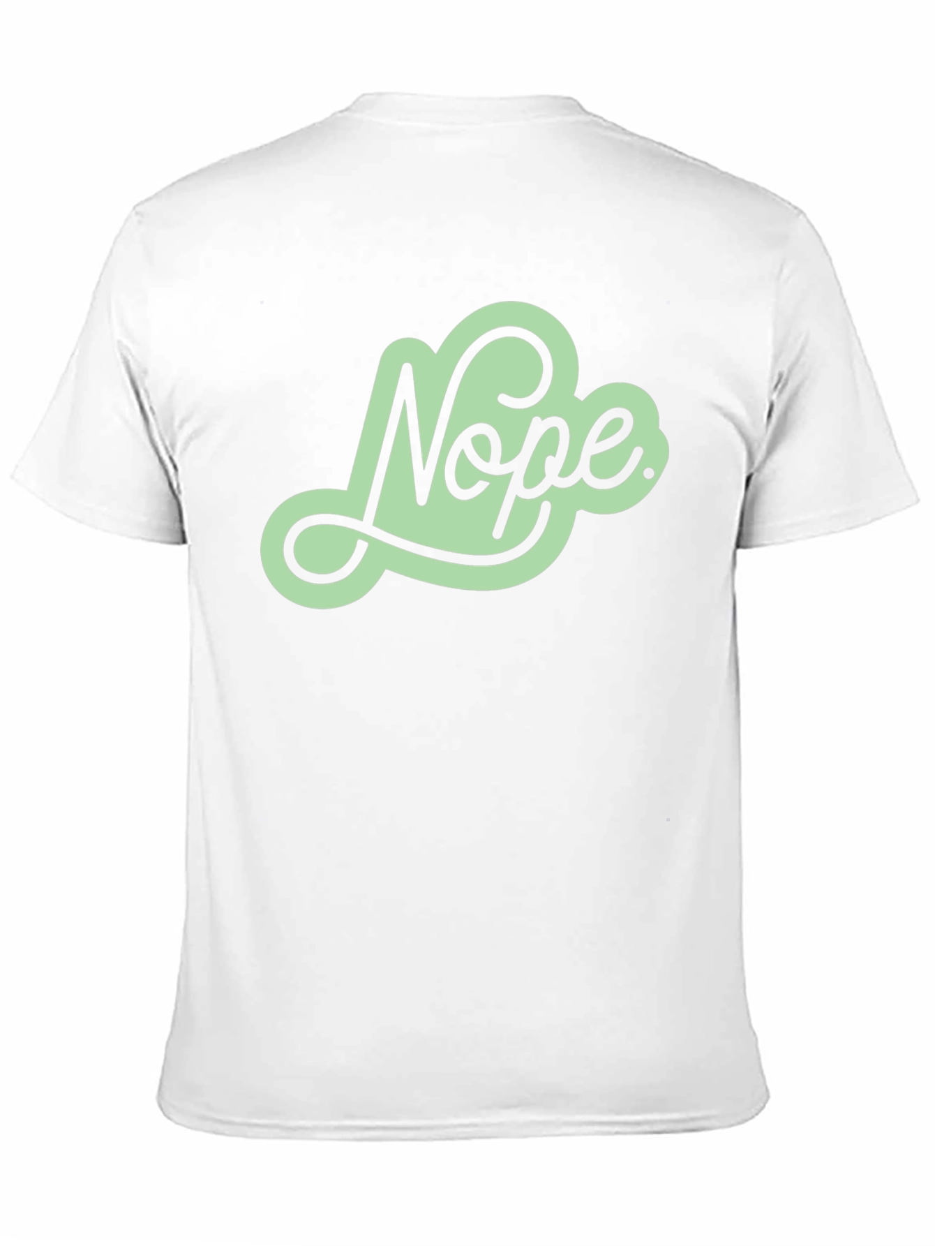 Black Nope Graphic Tee - Trendy Casual Shirt view 11