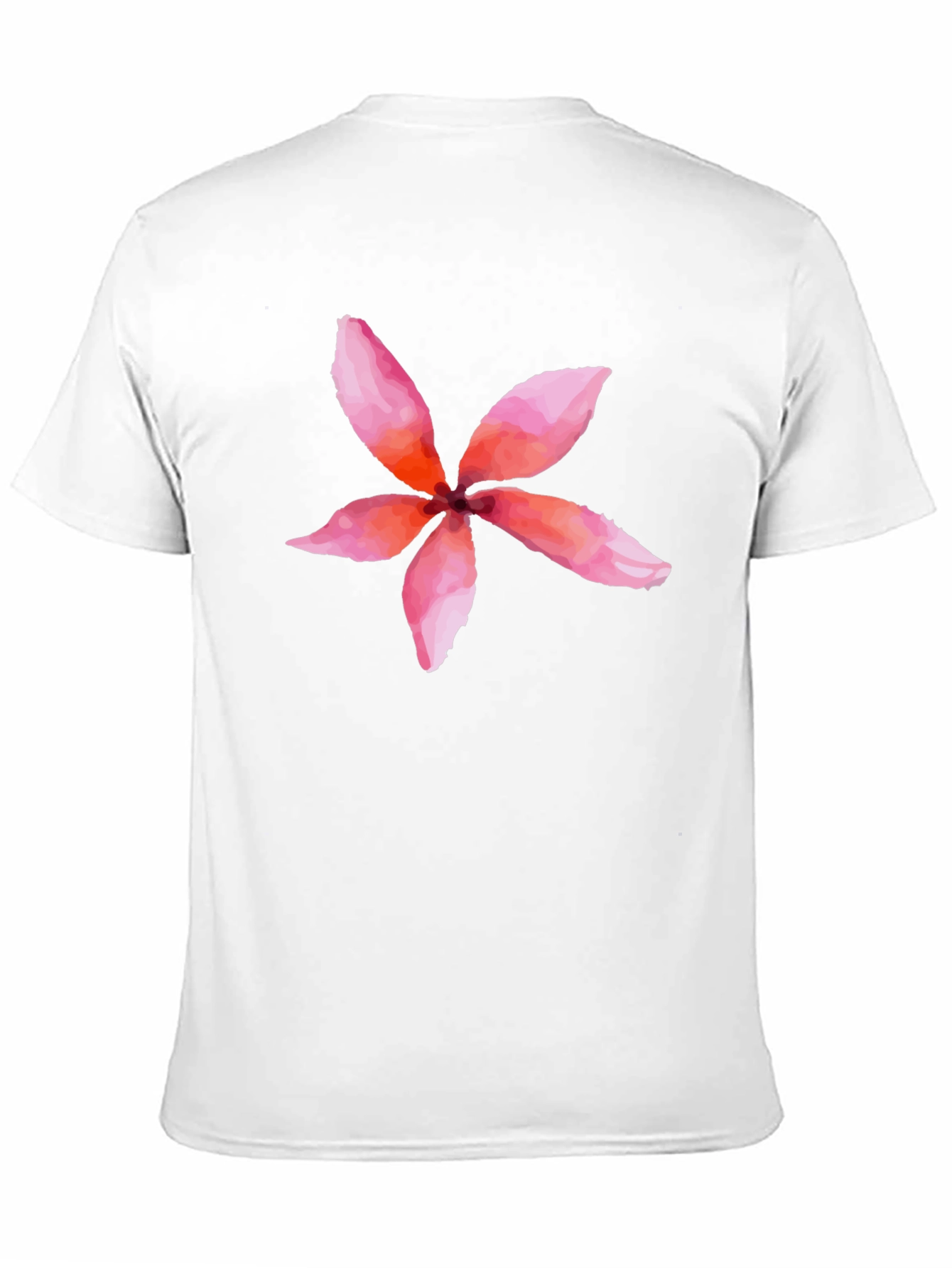 Black Floral Print Tee - Black Cotton Blend T-Shirt view 11