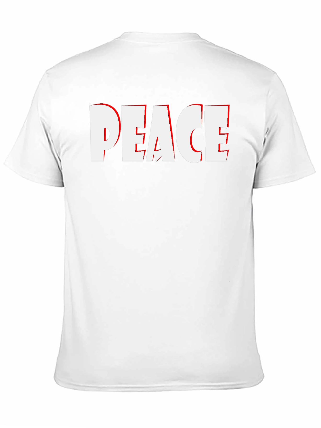 Black Peace Graphic T-Shirt - Black view 11