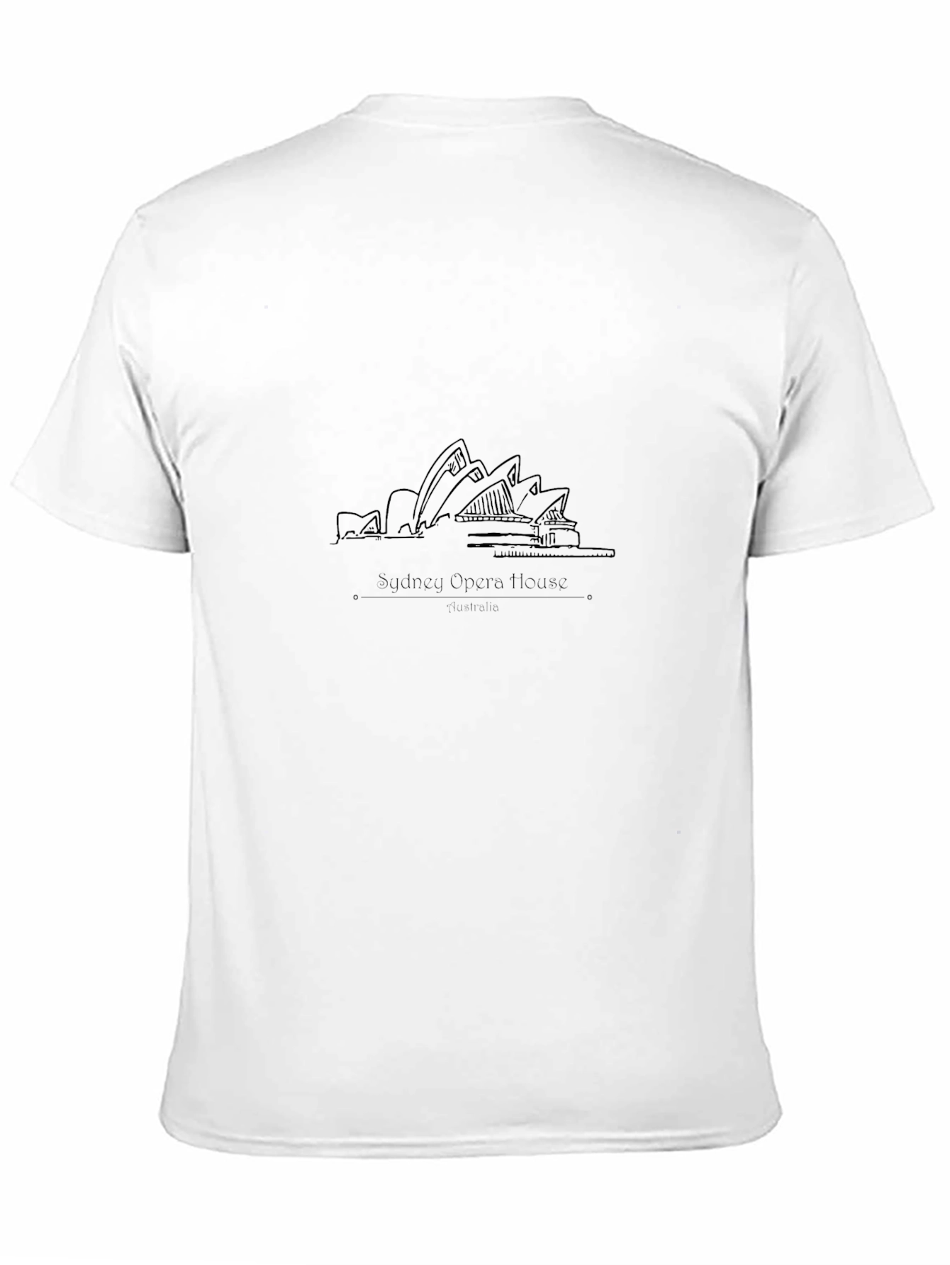 Black Sydney Opera House Graphic Tee - Black view 11