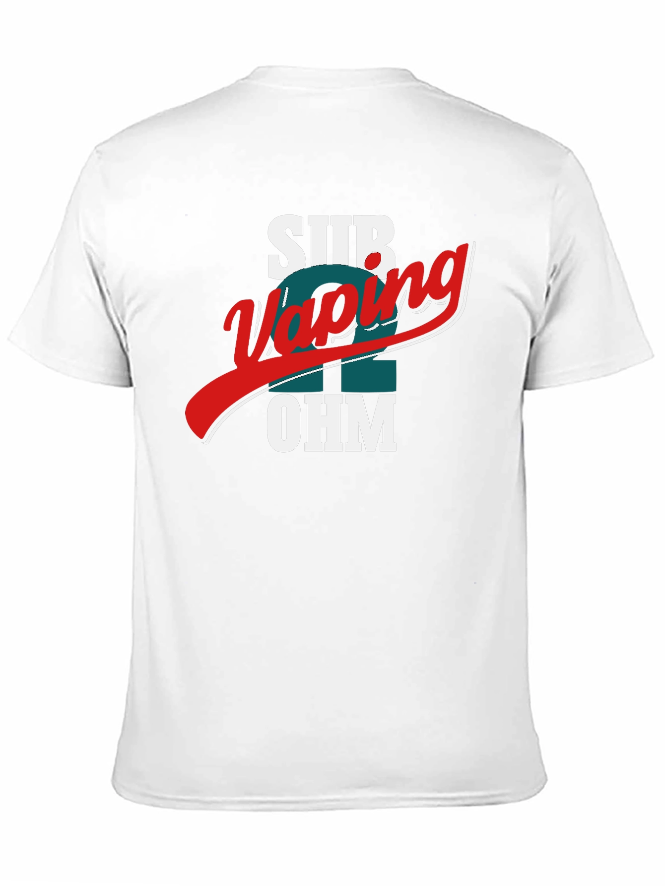 Black Sub Ohm Vaping T-Shirt - Premium Black Tee view 11