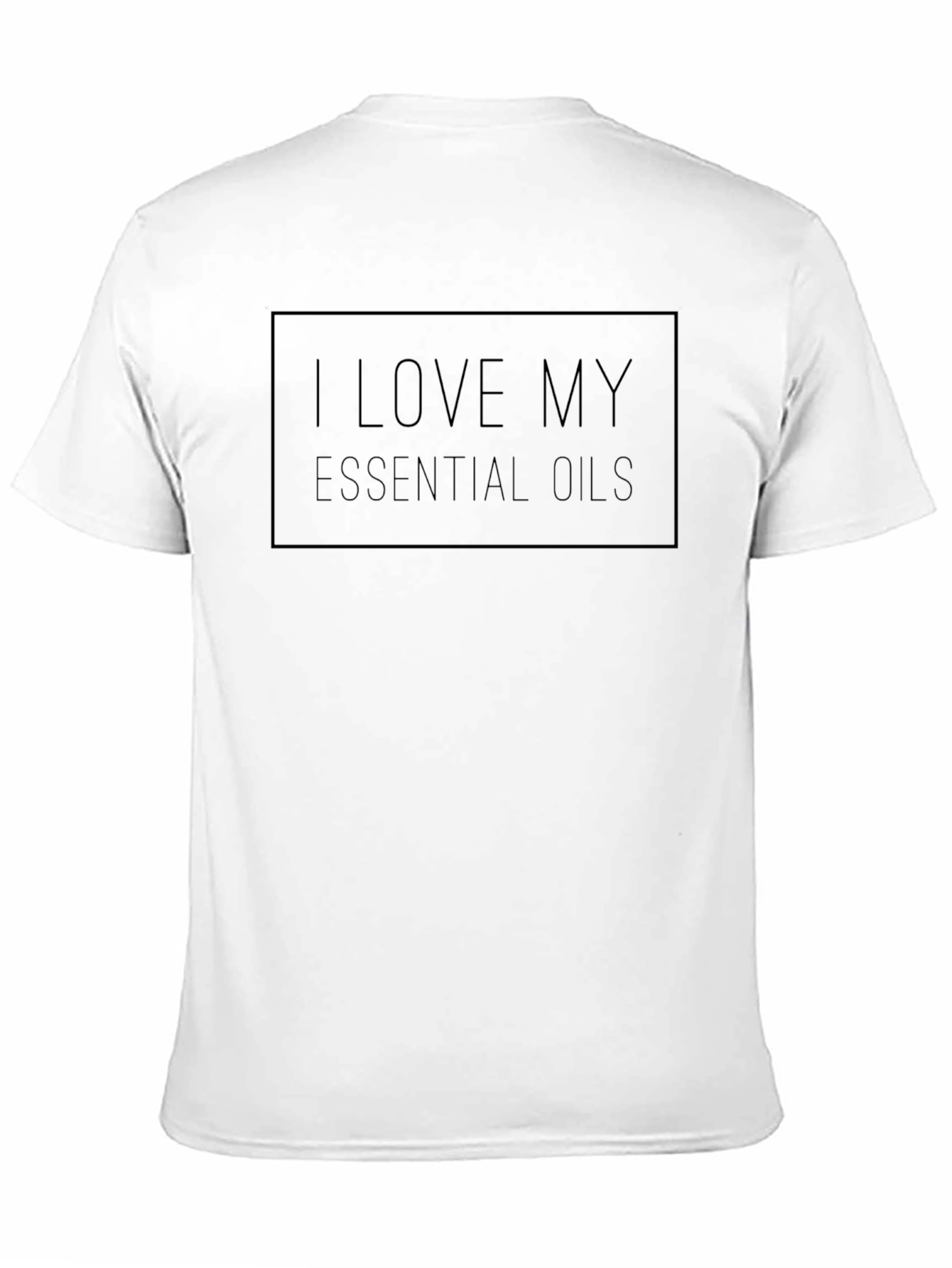 Black I Love My Essential Oils - Black T-Shirt view 11
