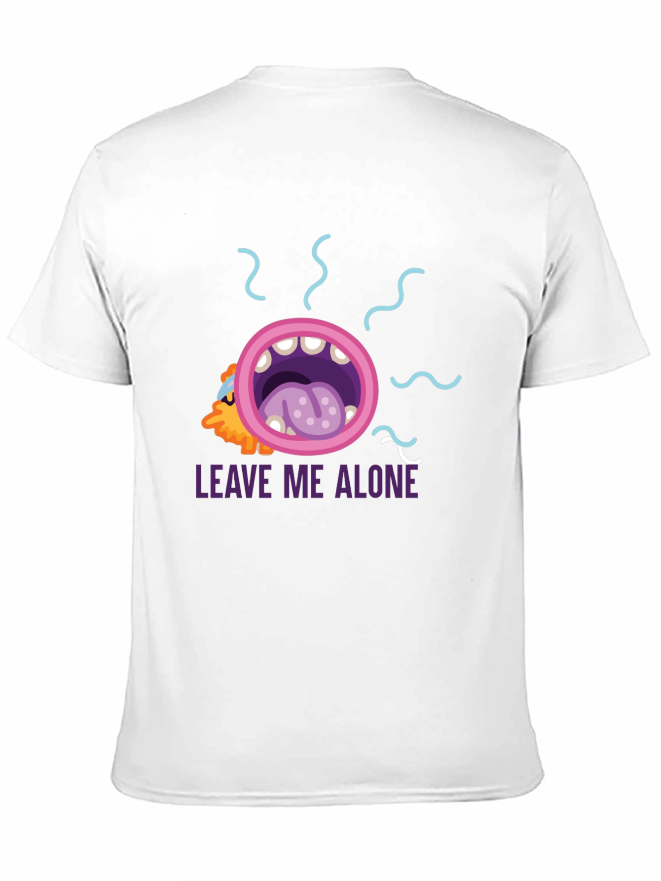 Black Leave Me Alone Graphic Tee - Black view 11
