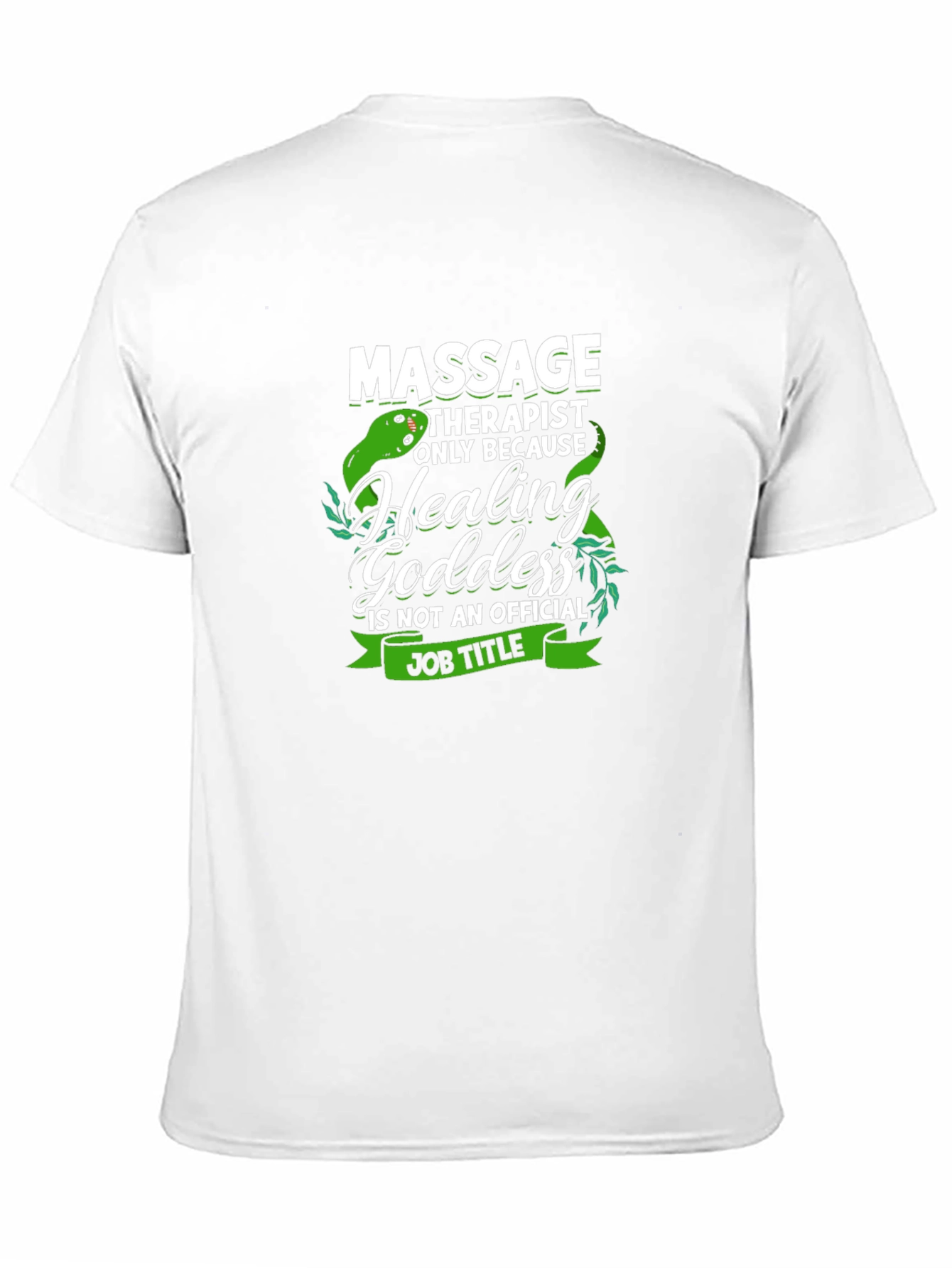 Black Massage Therapist Healing Goddess T-Shirt view 11