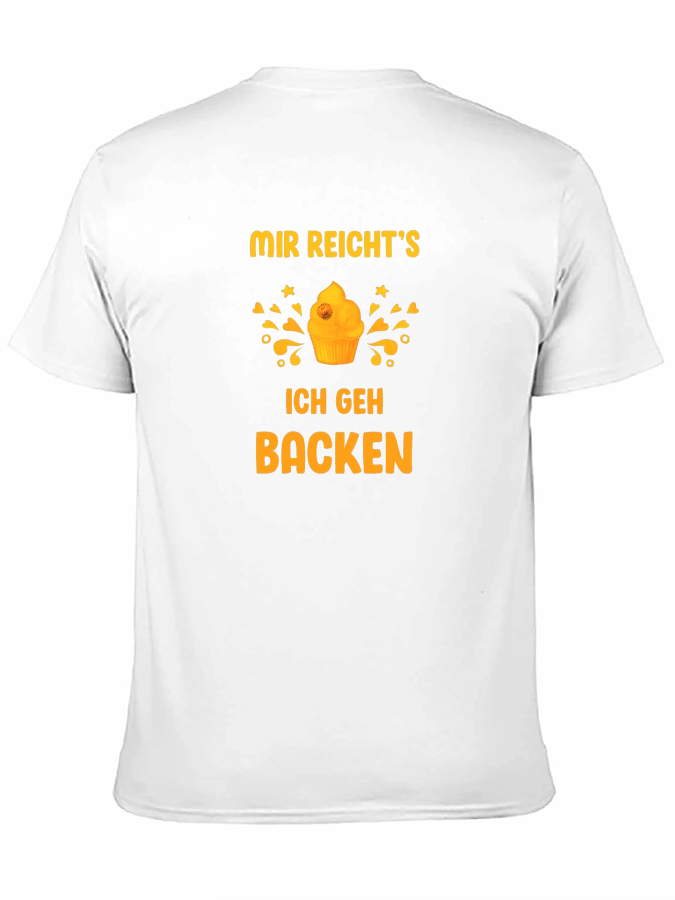 Black Mir Reicht's T-Shirt: Baking Humor Apparel view 11