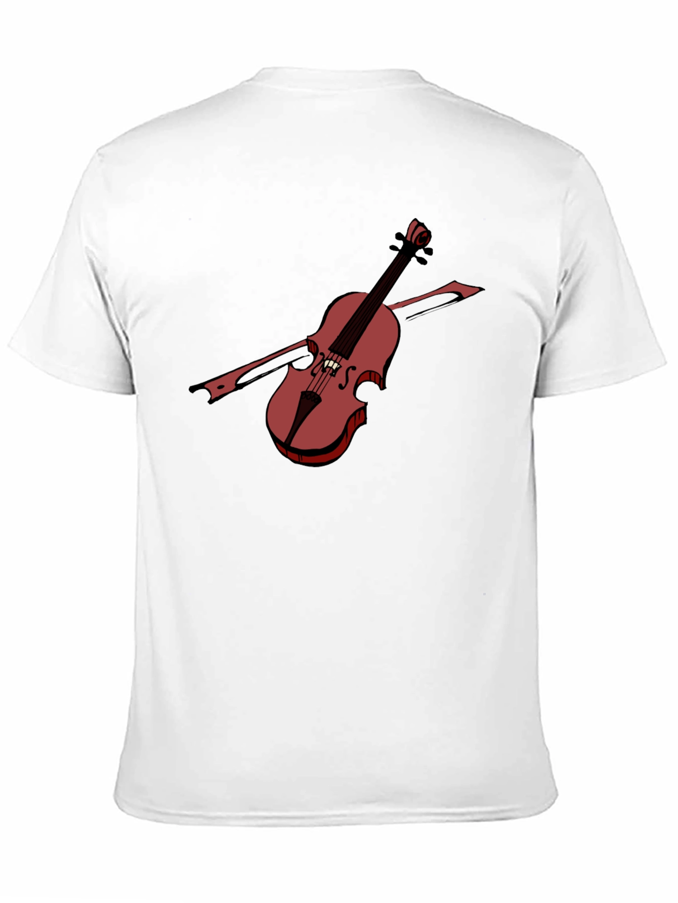 Black Violin Graphic Tee - Classic Musician Style view 11
