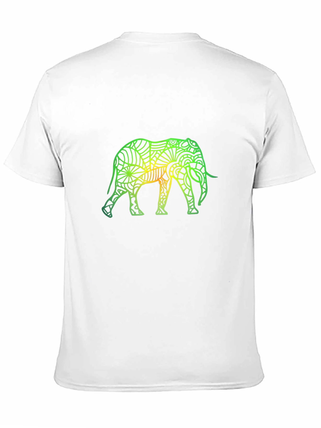 Black Elephant Graphic Tee - Stylish Animal Design view 11