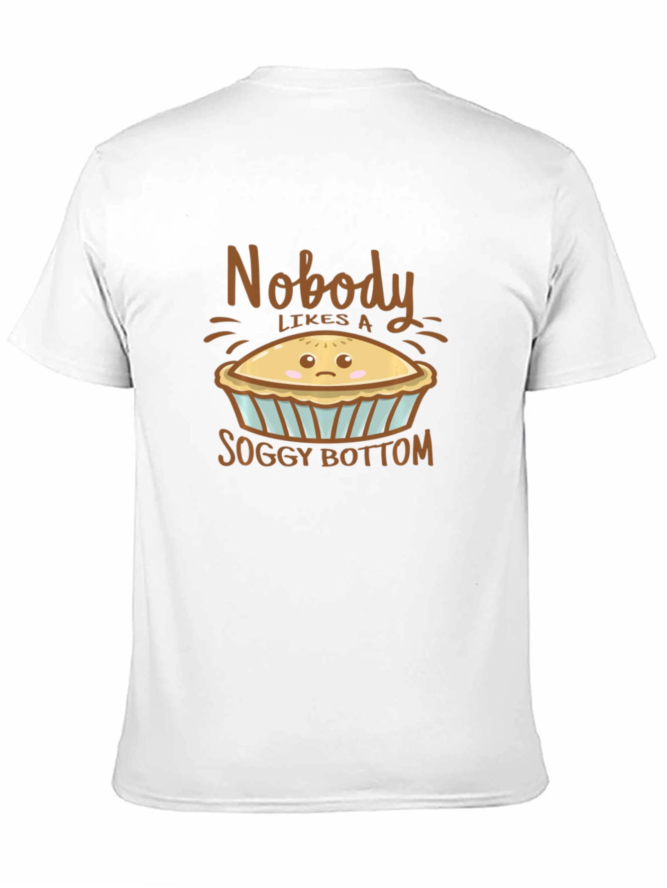 Black Nobody Likes a Soggy Bottom Graphic Tee view 11
