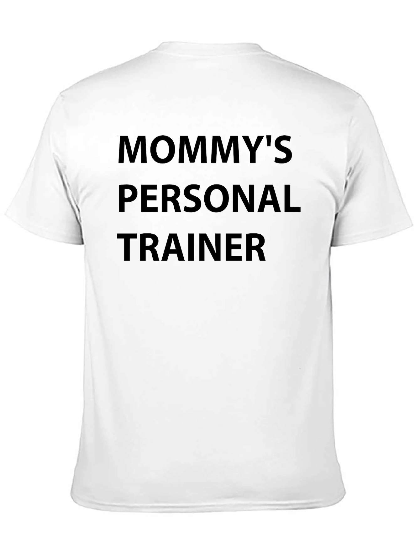 Black Mommy's Personal Trainer Tee view 11