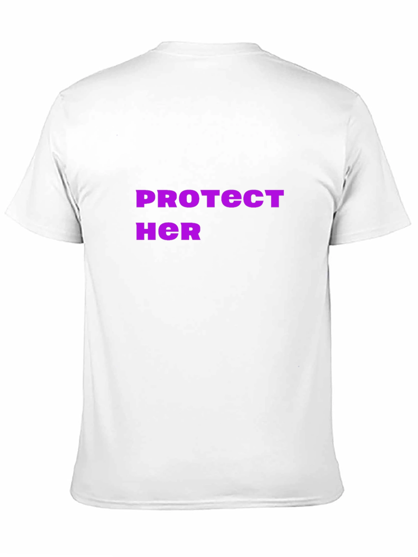 Black Protect Her Graphic Tee - Mens Black T-Shirt view 11