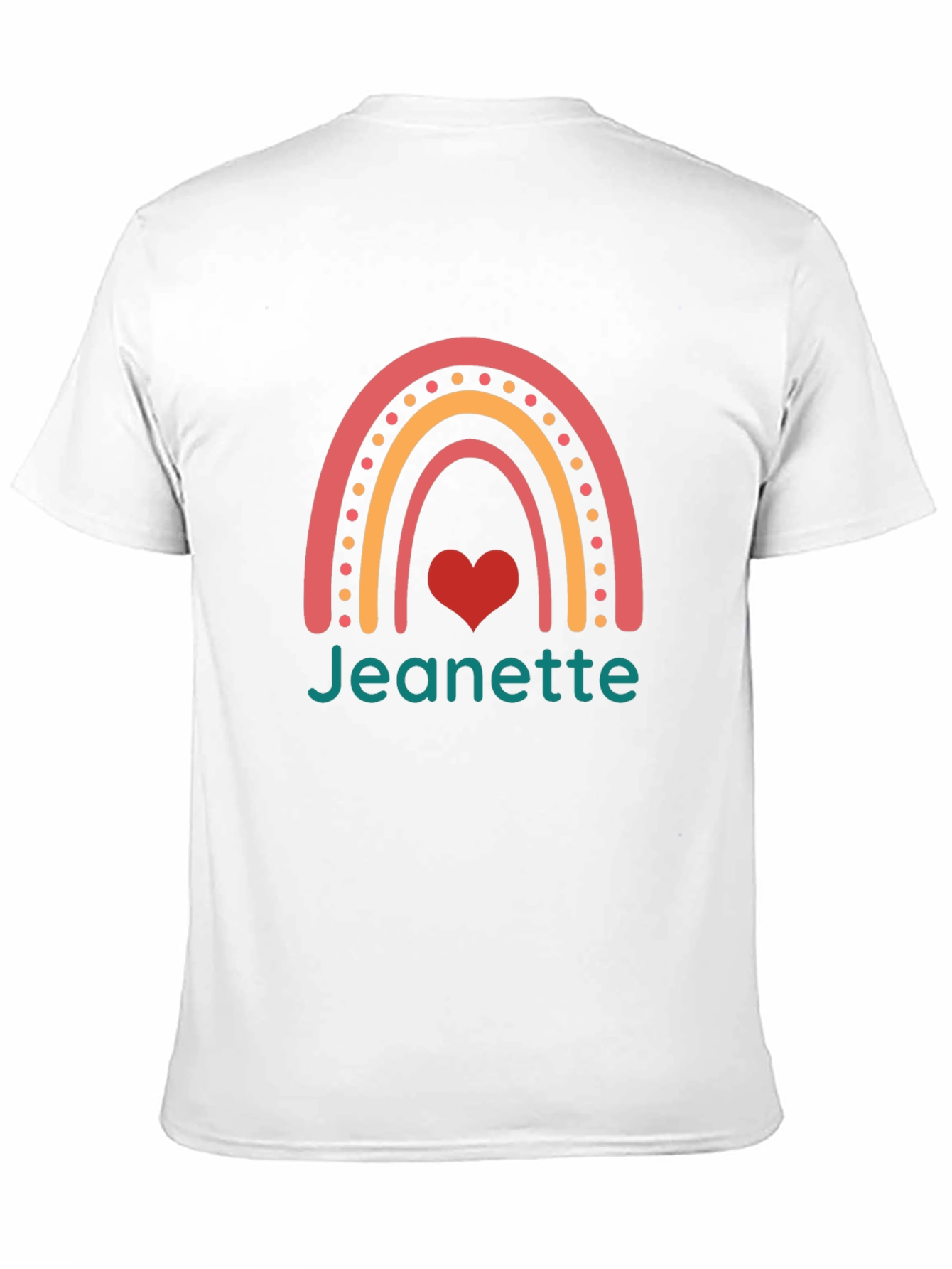 Personalized Rainbow Name T-Shirt - 11