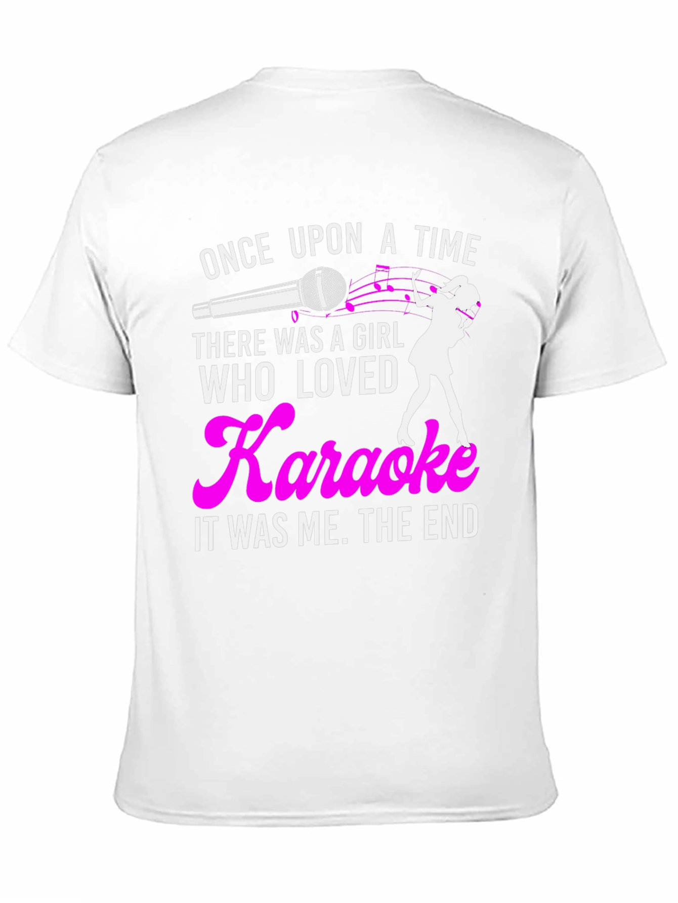 Black Karaoke Lover T-Shirt - Once Upon a Time view 11