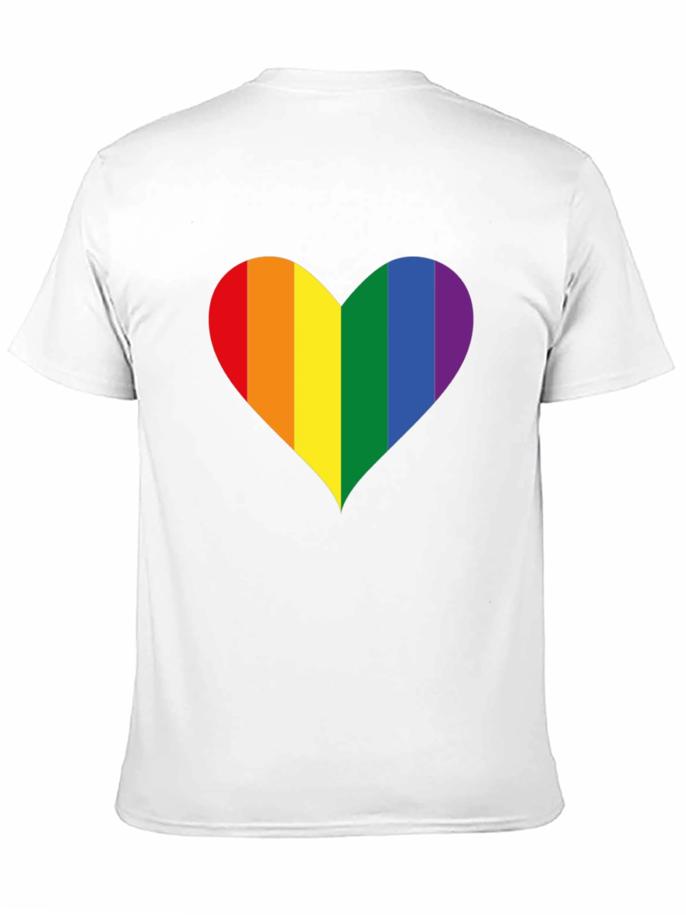 Black Pride Heart Graphic Tee - Black Cotton Blend view 11