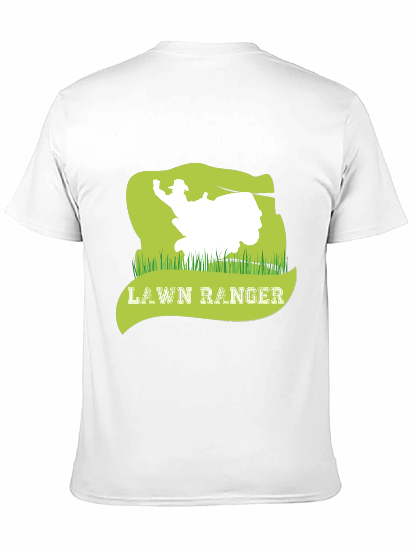 Black Lawn Ranger Graphic Tee - Mowing Humor view 11