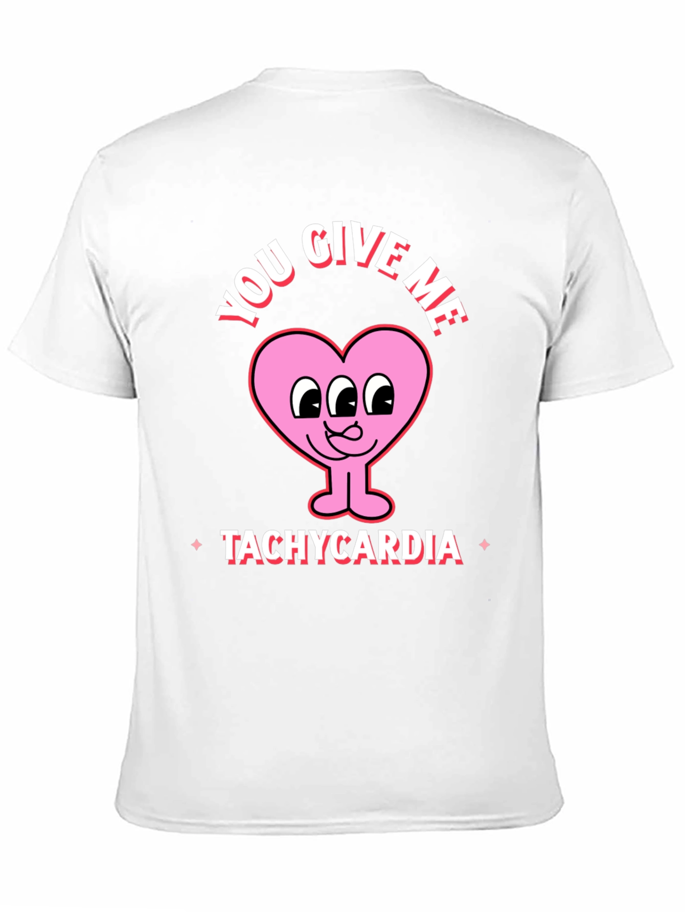 Black You Give Me Tachycardia Graphic Tee view 11
