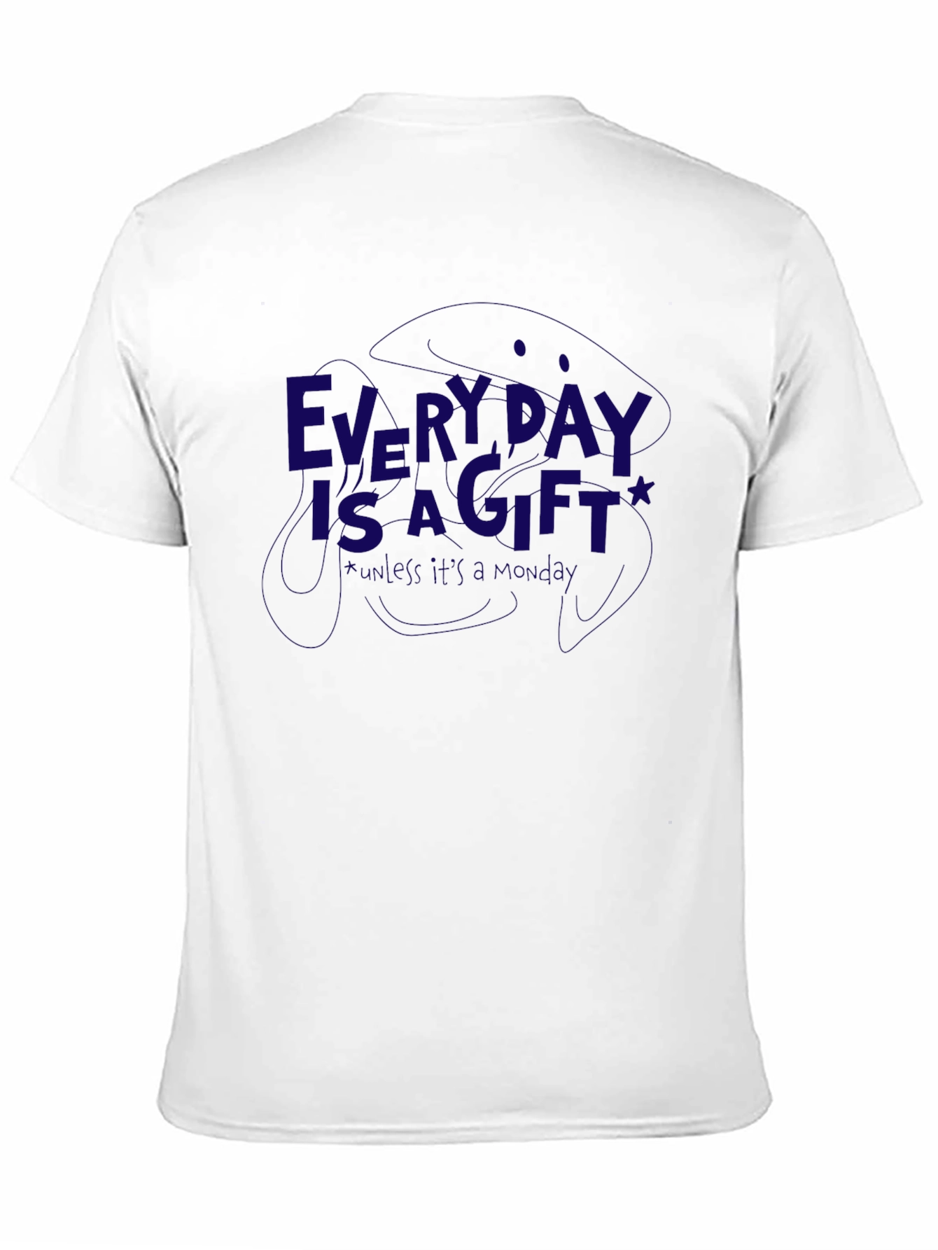 Black Everyday Is a Gift T-Shirt view 11