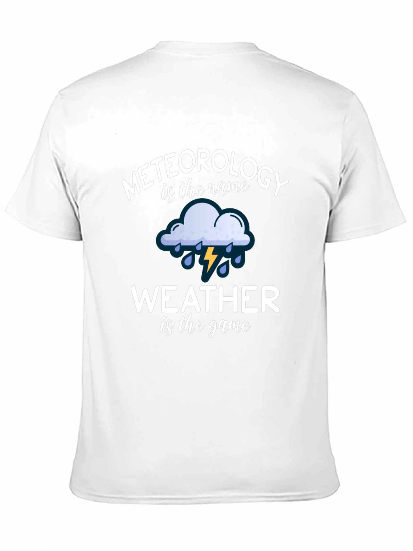 Black Meteorology Weather Graphic Novelty Tee view 11