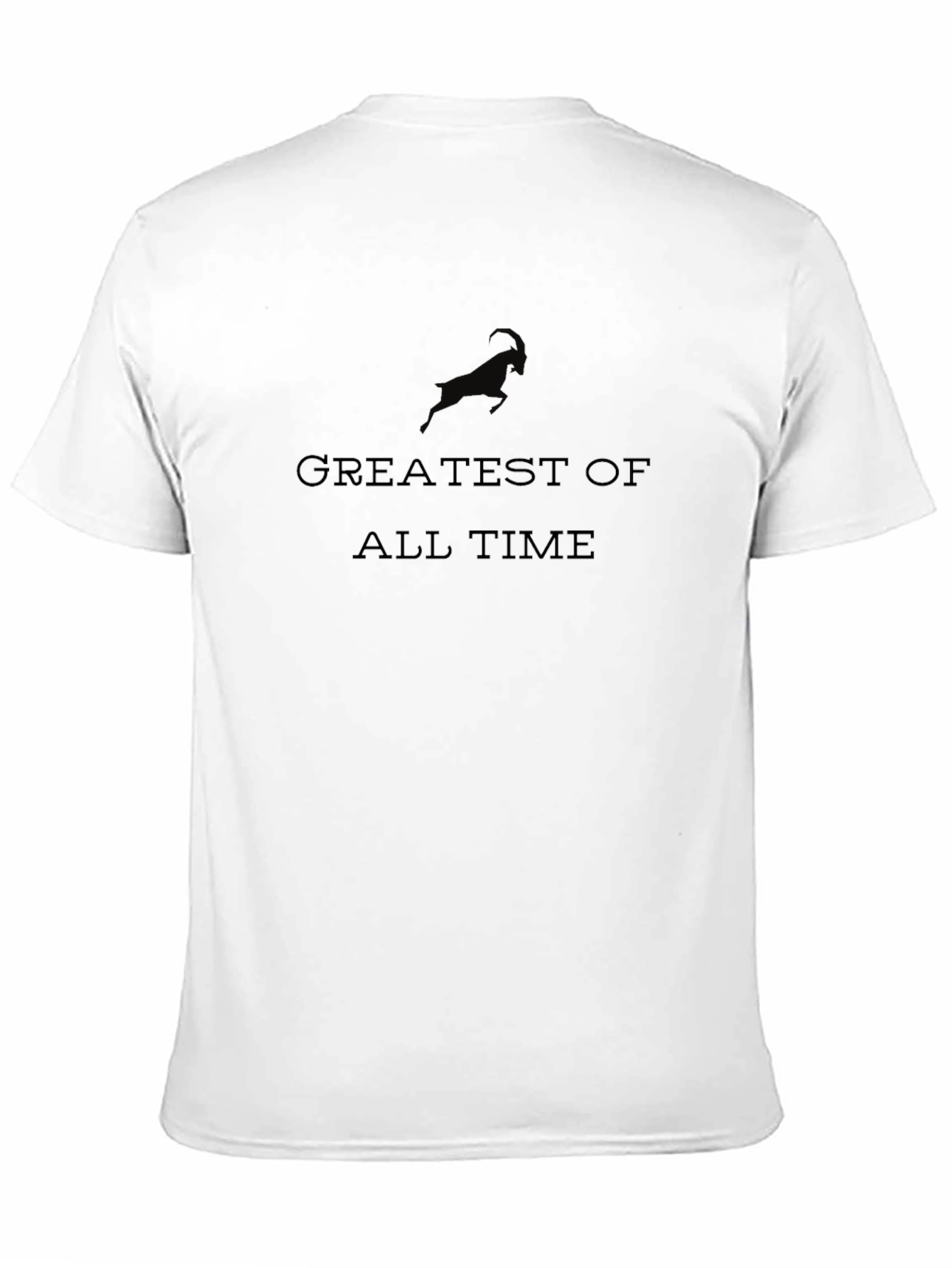 Black Greatest of All Time Black Graphic Tee view 11