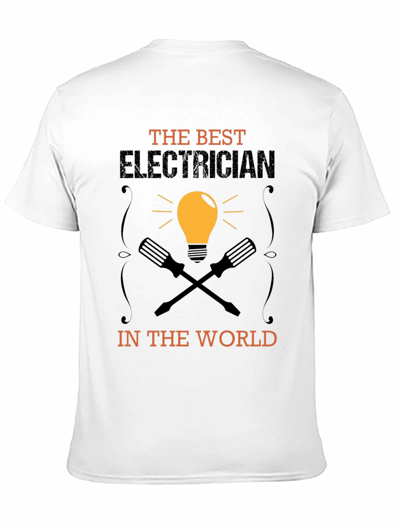 Black Best Electrician T-Shirt - Funny Electrician Gift view 11