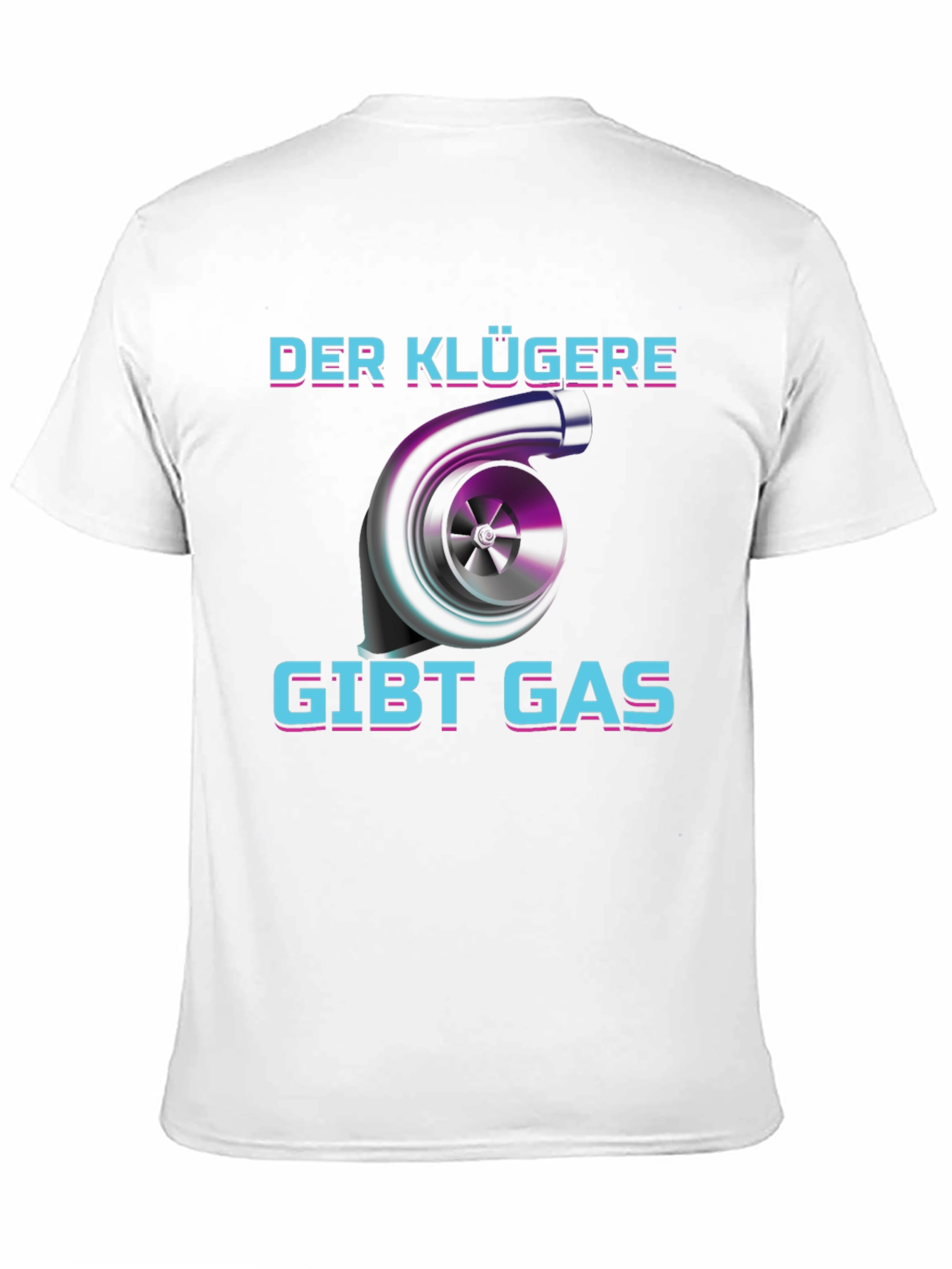 Black Der Klügere Gibt Gas T-Shirt view 11