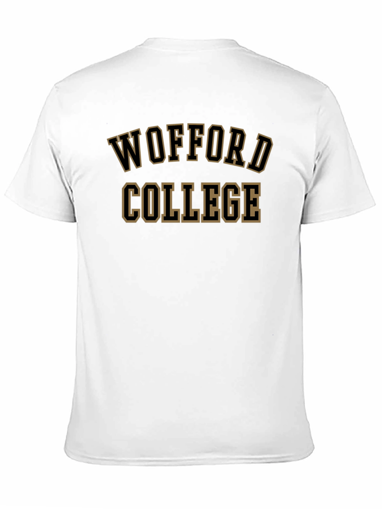 Black Wofford College T-Shirt Black view 11