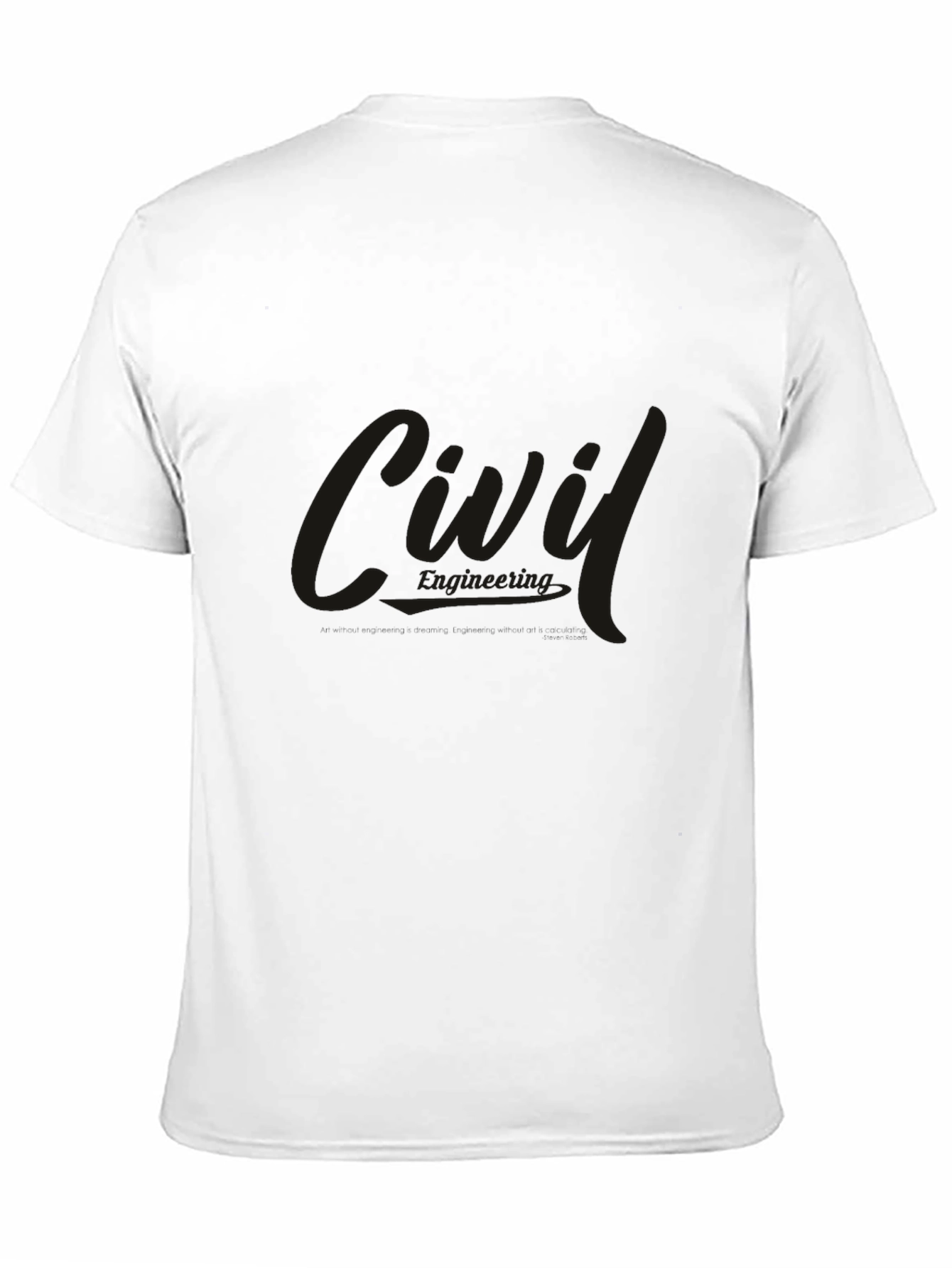 Black Men's Basic Black T-Shirt - Casual Style view 11