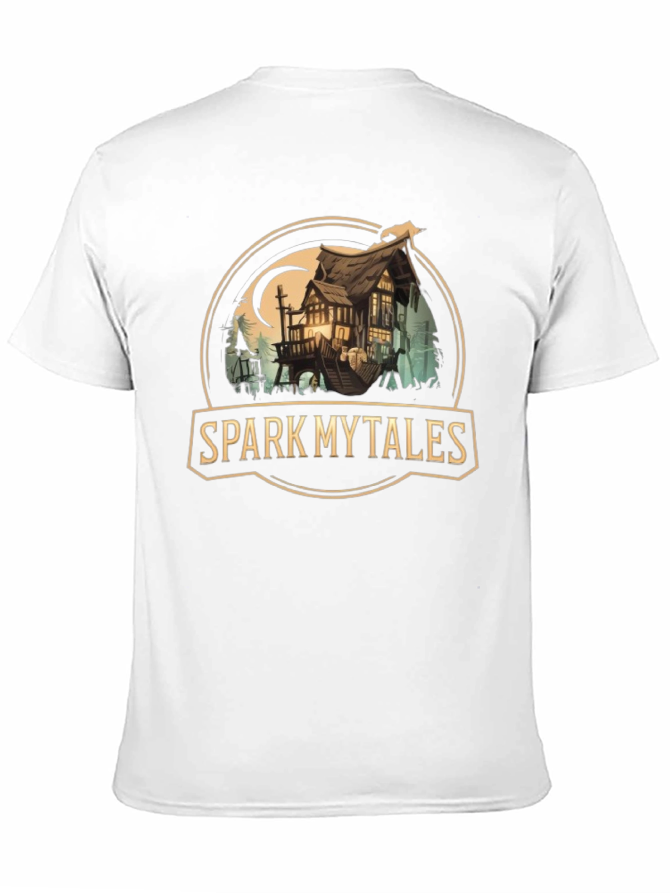Black Spark Mytales Graphic Tee view 11