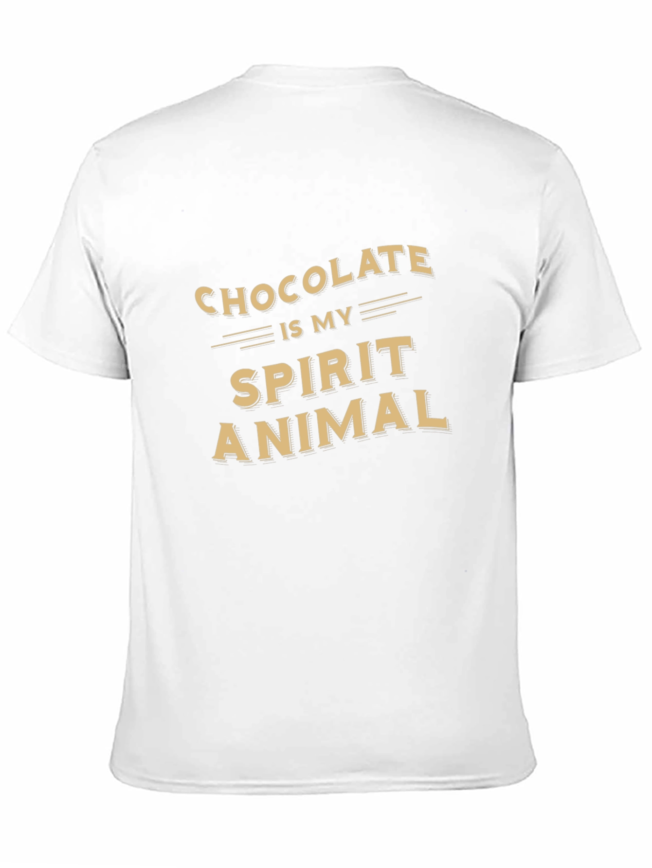 Black Chocolate Is My Spirit Animal Graphic T-Shirt view 11