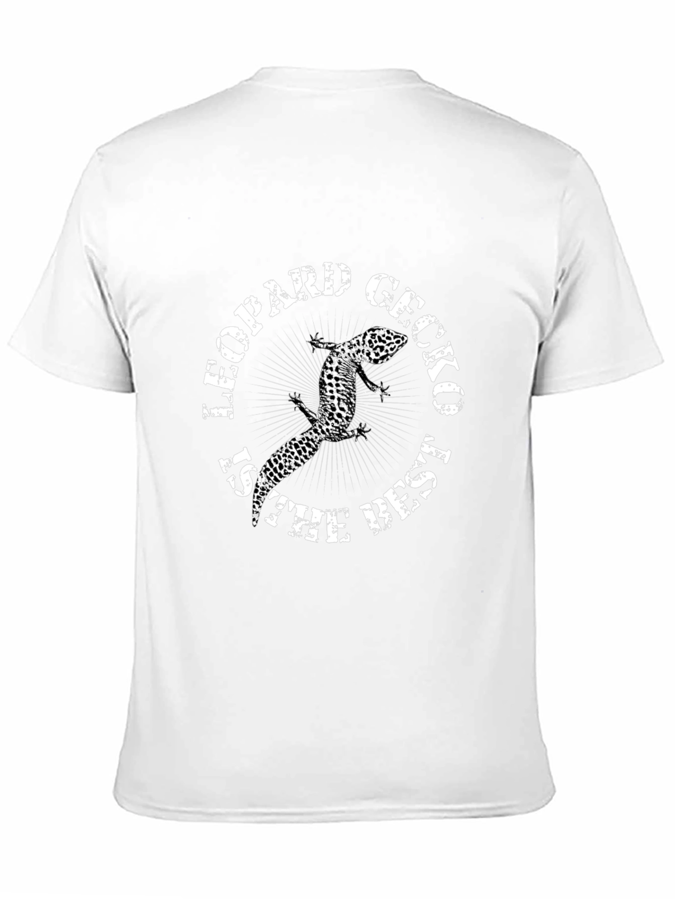 Black Leopard Gecko T-Shirt - "Is The Best" Graphic Tee view 11