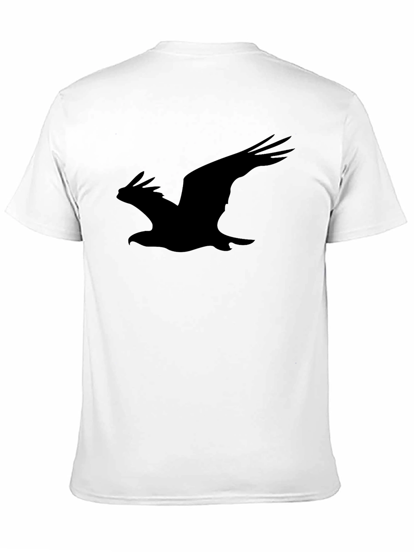 Black Men's Black Eagle Graphic Tee view 11