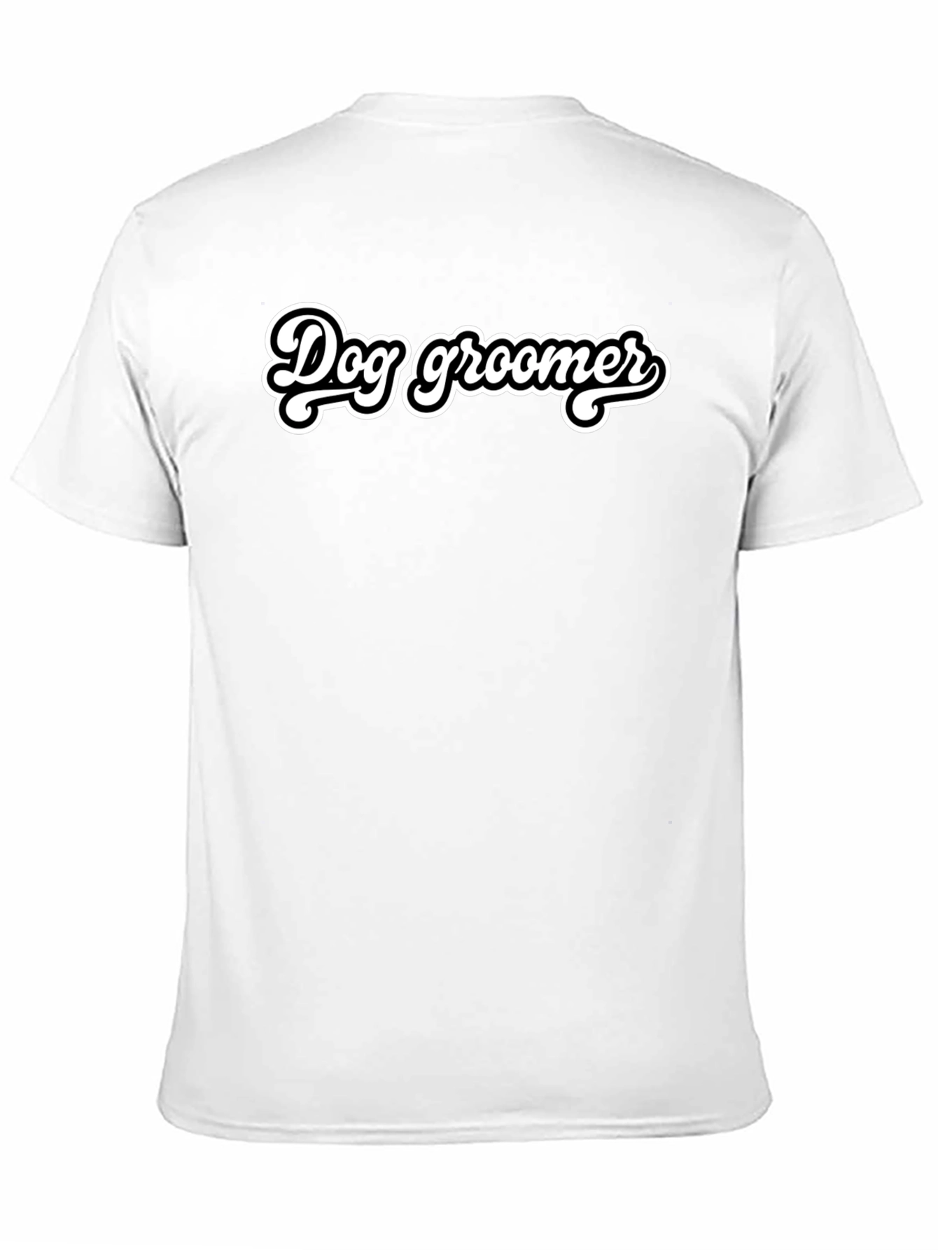 Black Dog Groomer T-Shirt - Stylish Pet Care Apparel view 11