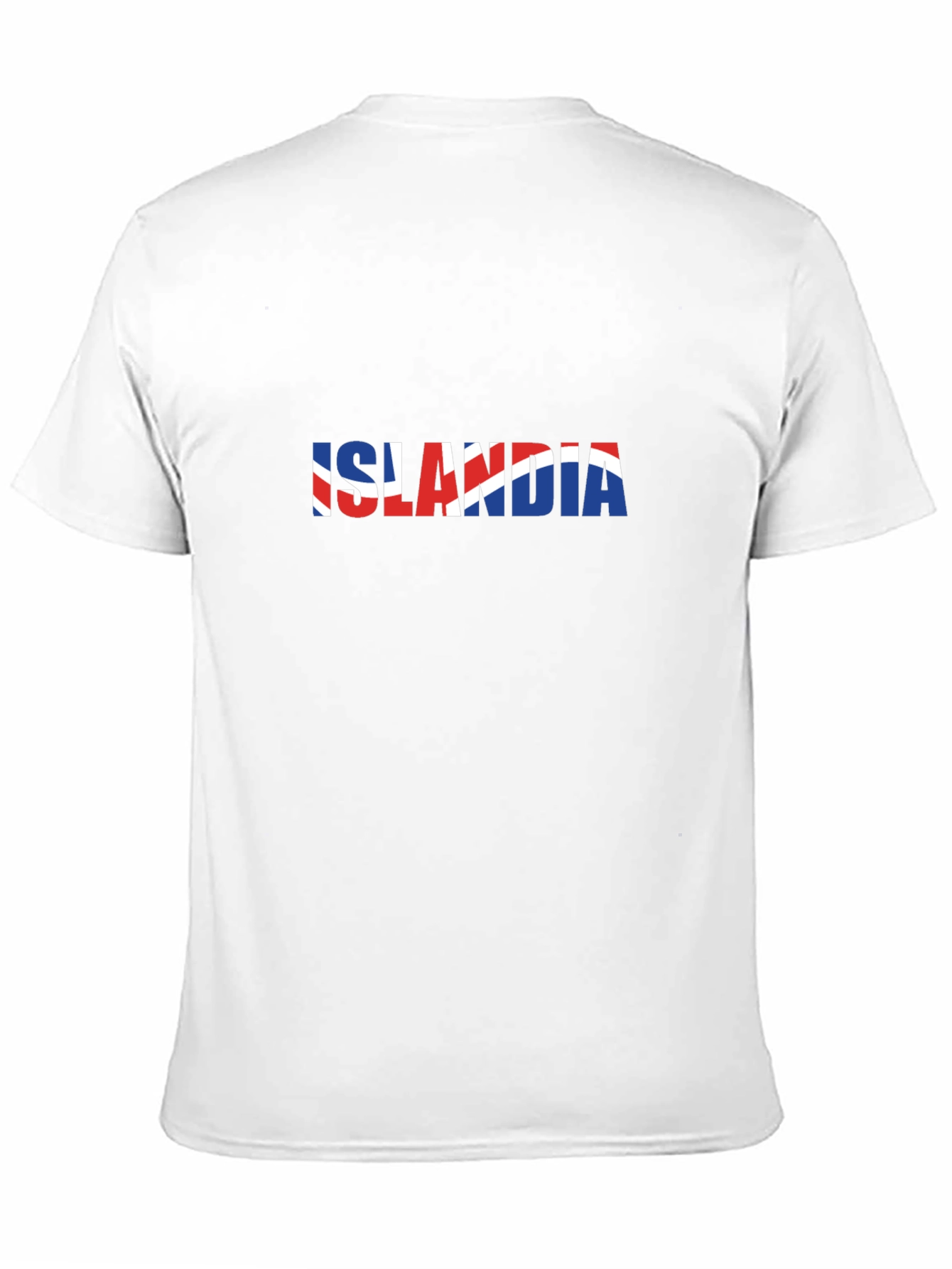 Iceland Flag ISL ISI ÍSLAND Mens T-Shirt - 11