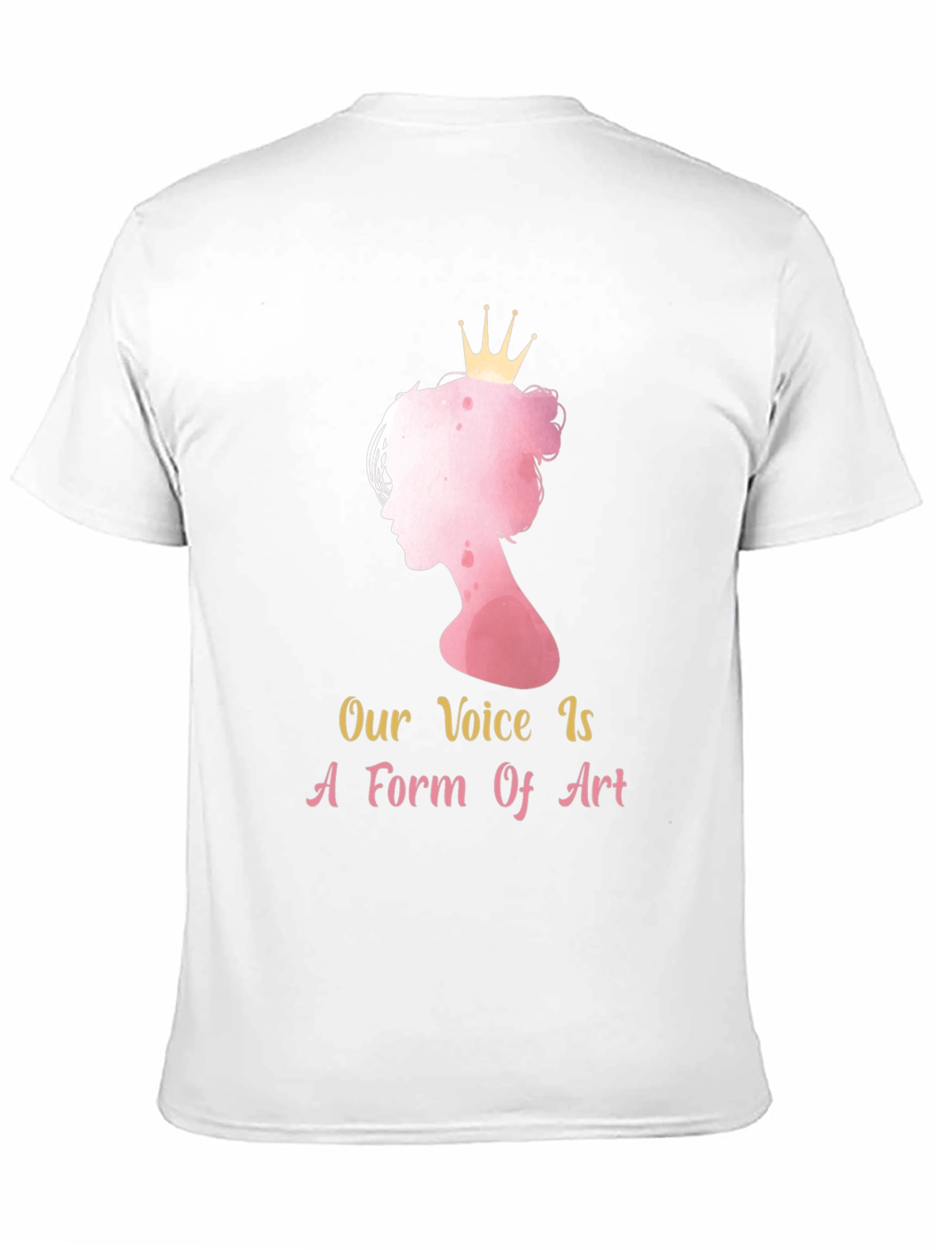 Black Feminist Art T-Shirt - Our Voice is Art view 11