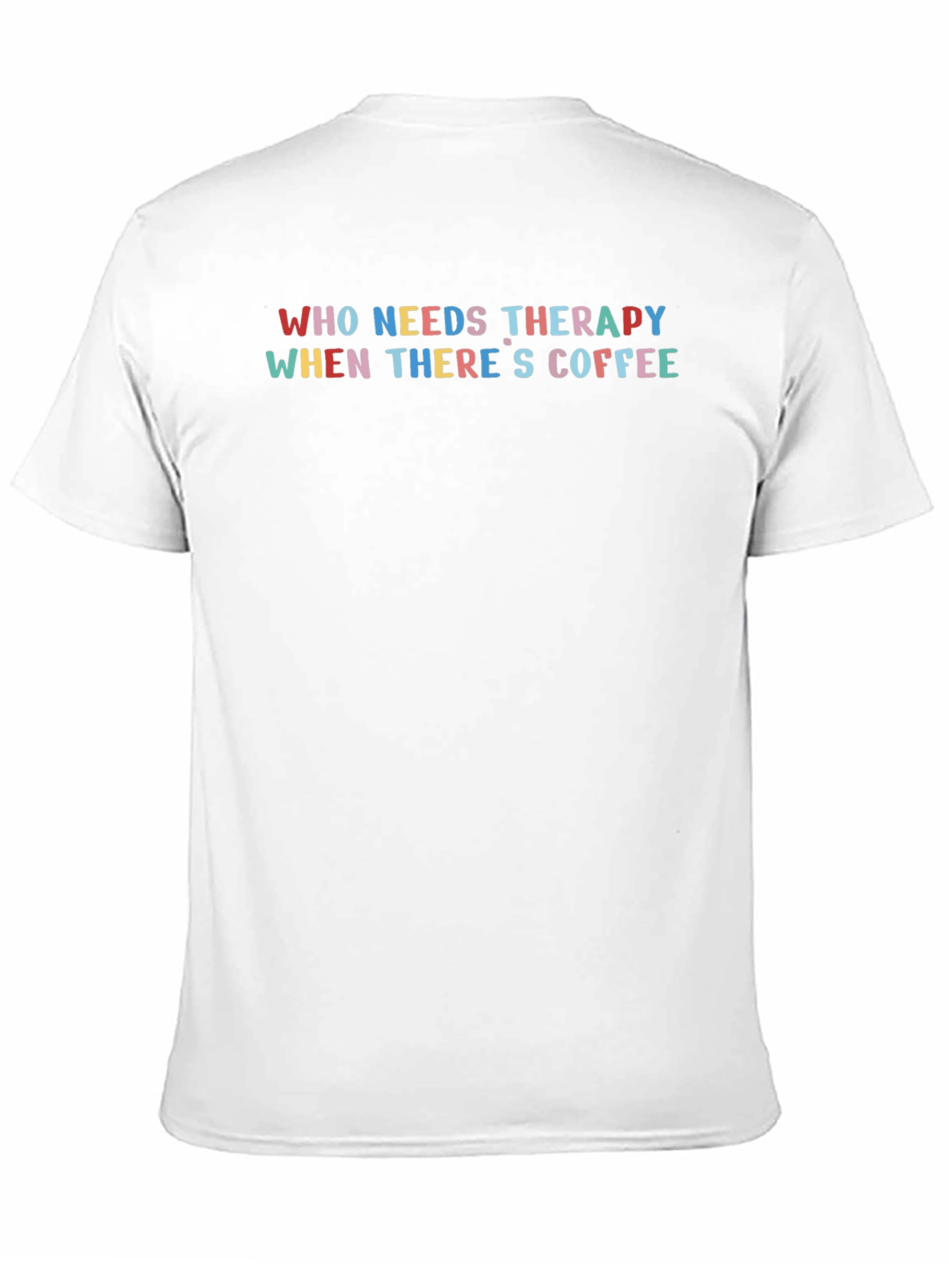 Black Coffee Therapy T-Shirt view 11