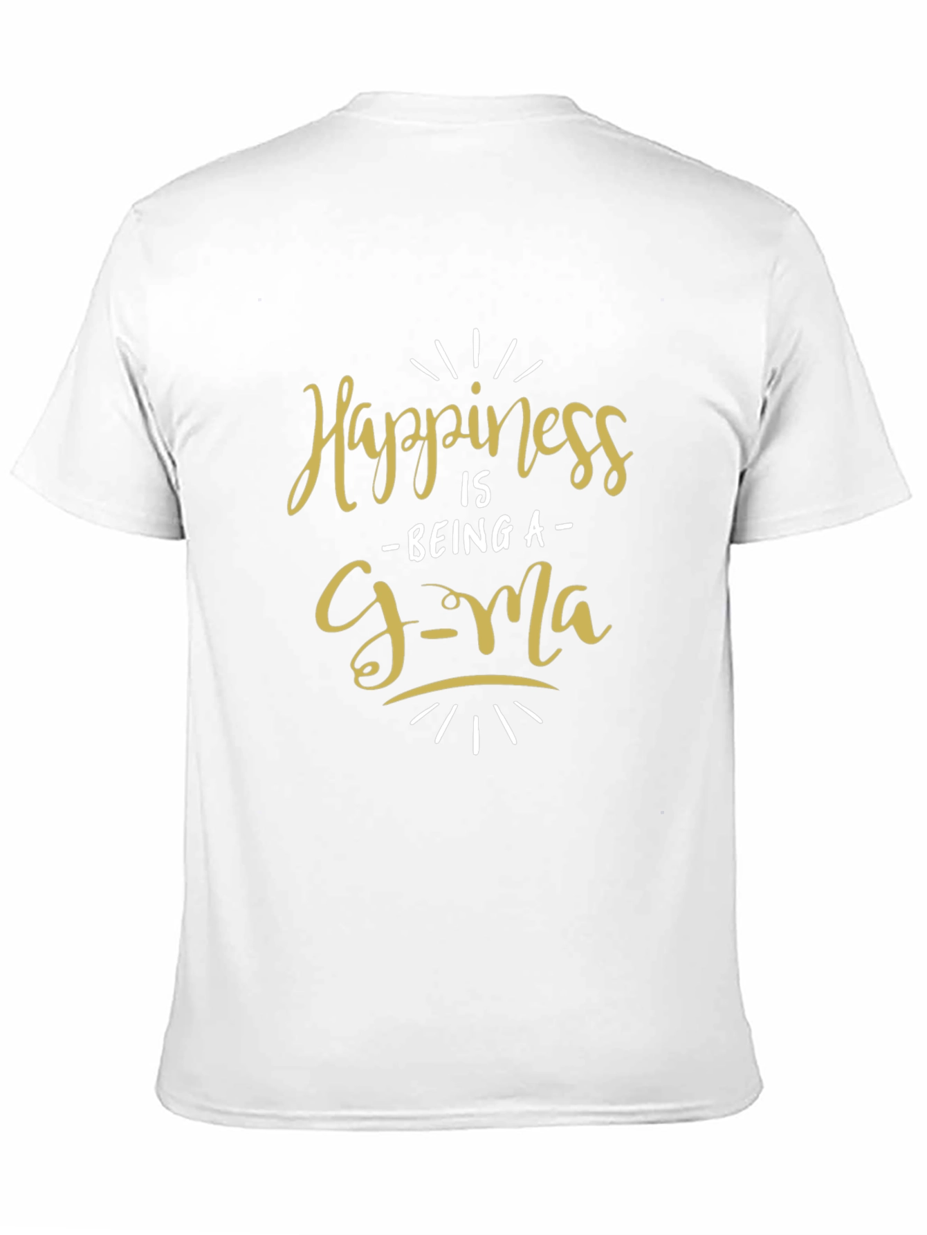 Black Happiness is Being a G-Ma T-Shirt view 11