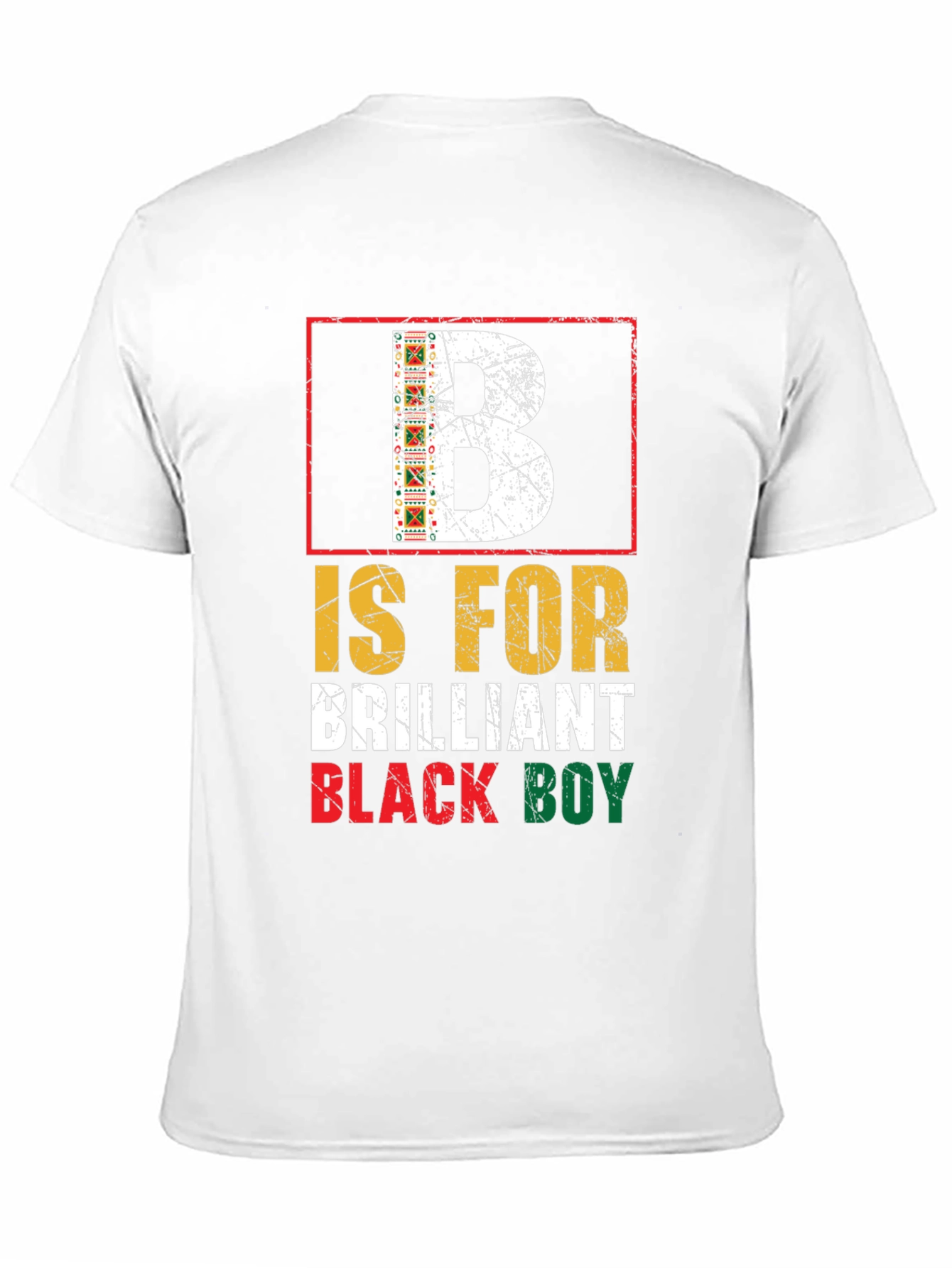 Black Brilliant Black Boy Graphic T-Shirt view 11
