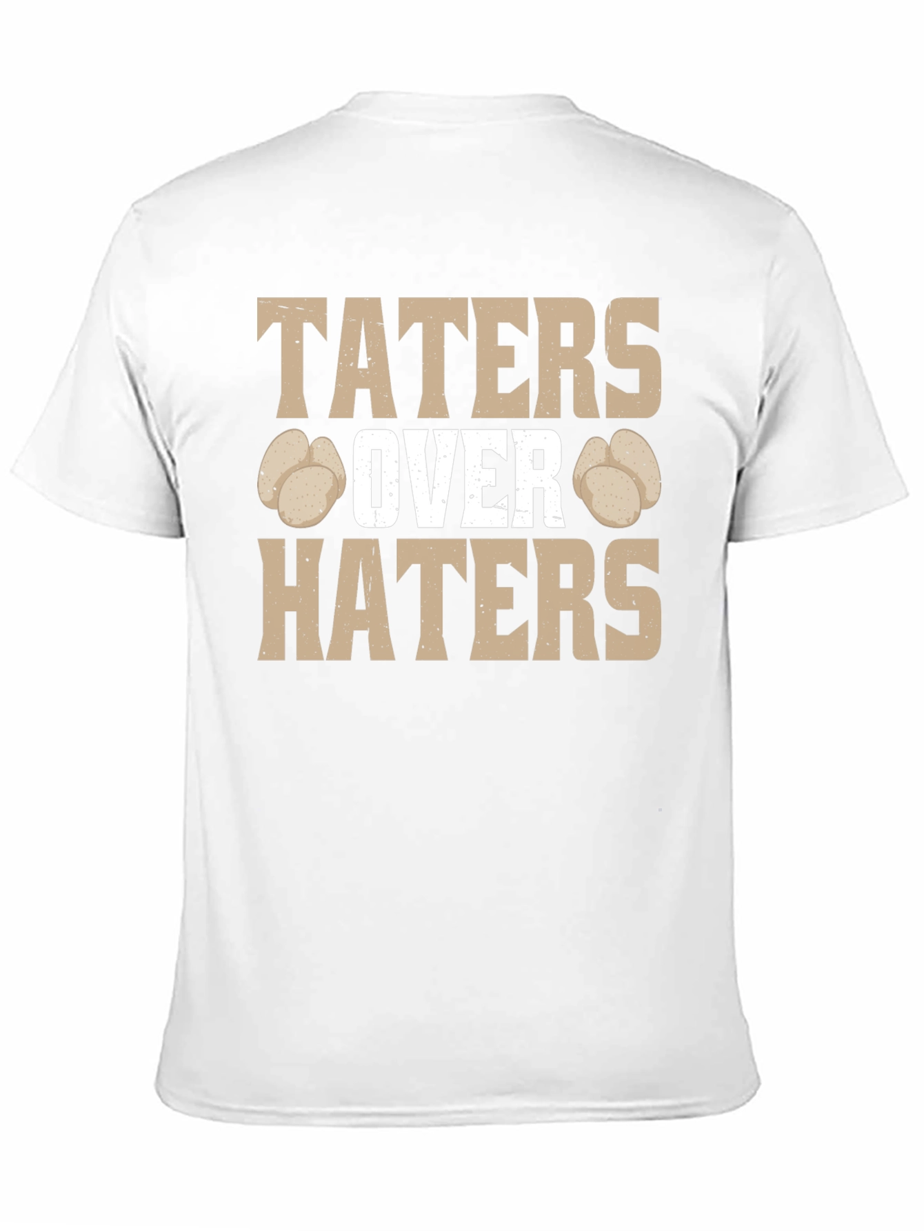 Black Taters Over Haters Graphic Tee view 11