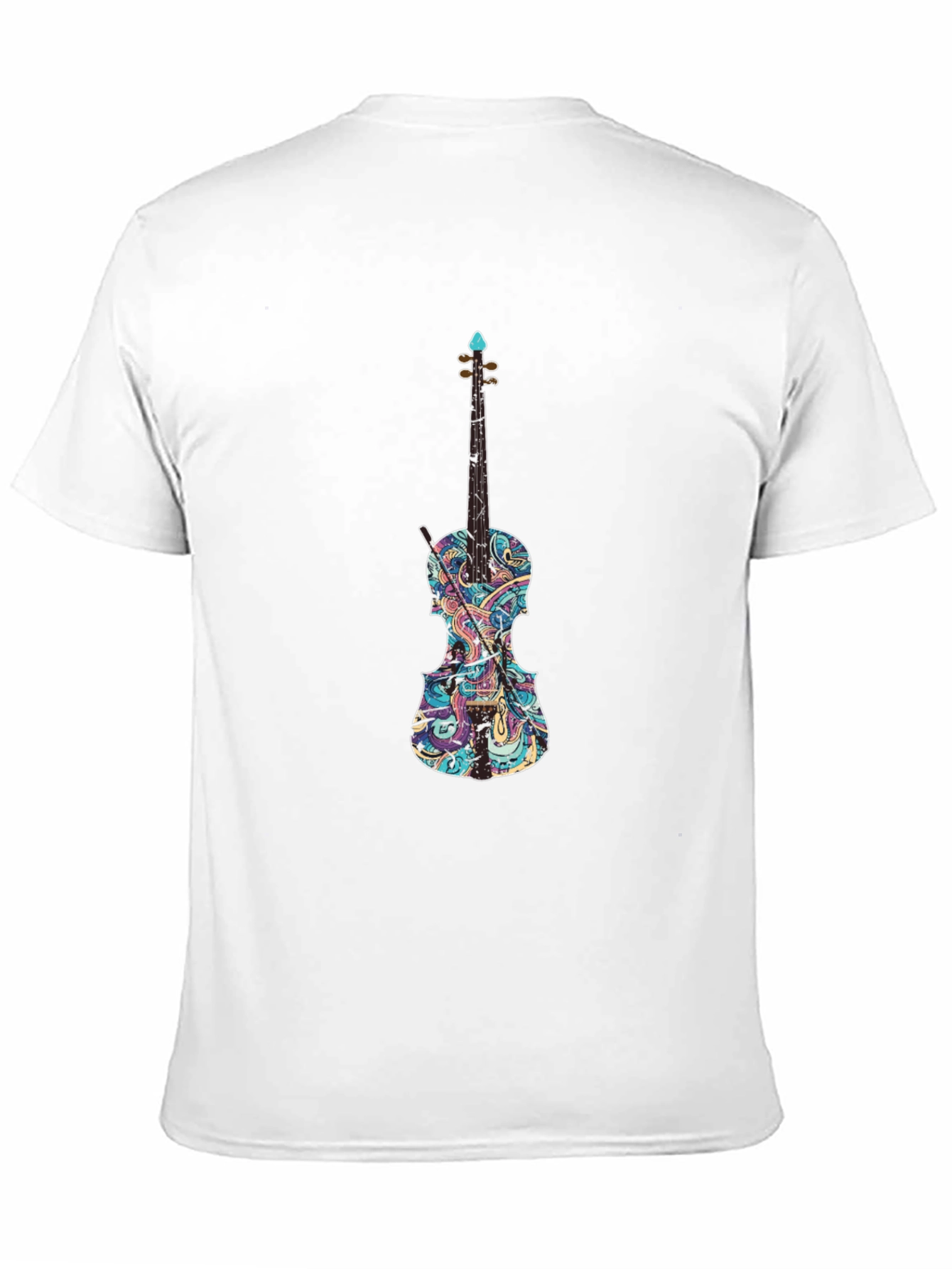 Black Violin Graphic Black T-Shirt - Music Lover Tee view 11