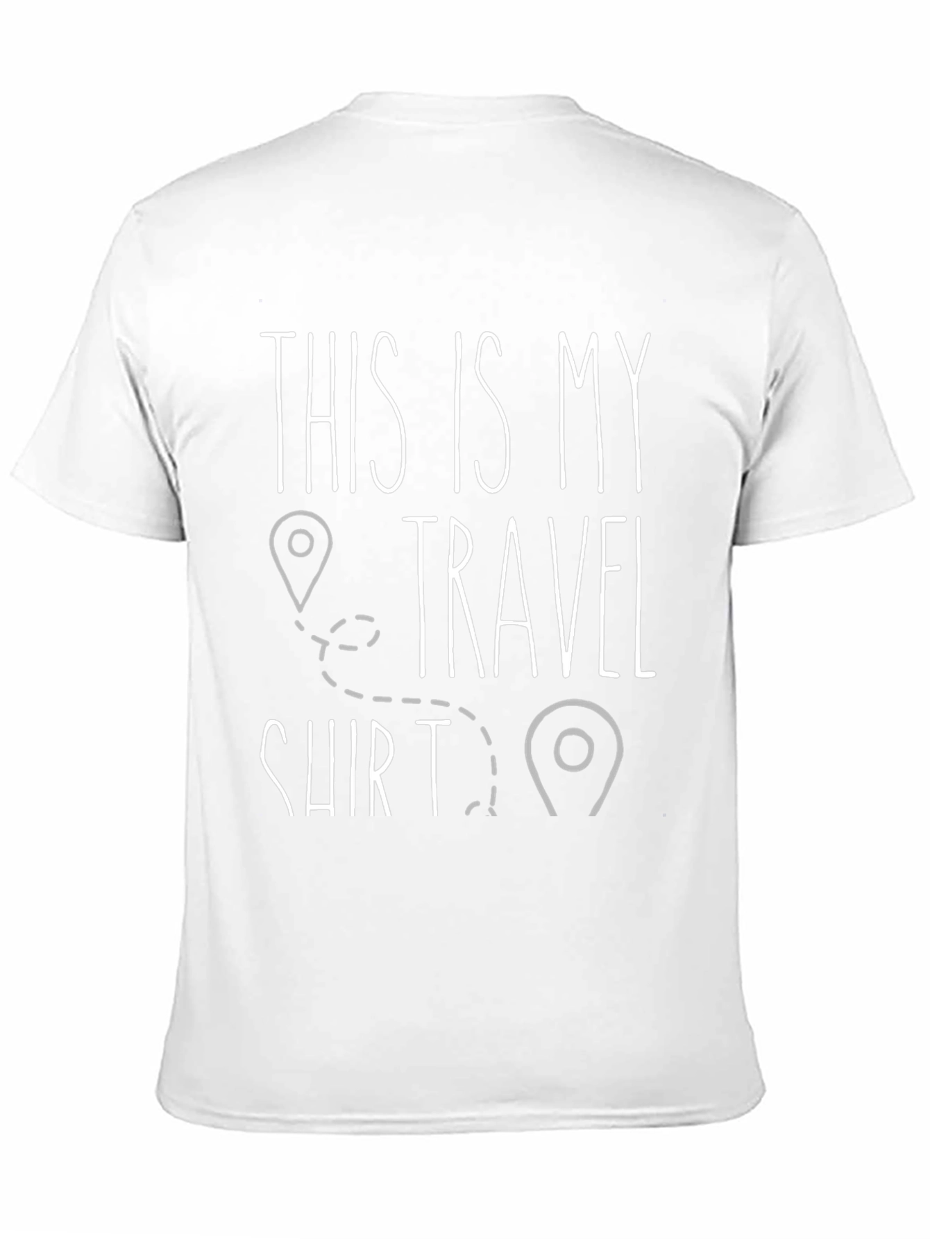 Black This is My Travel Shirt - Funny Vacation Tee view 11