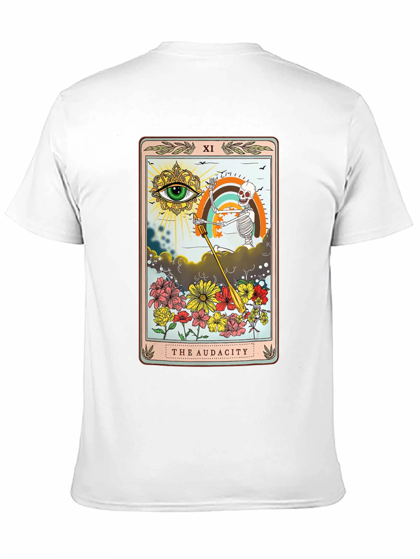 Black Audacity Tarot Card T-Shirt view 11