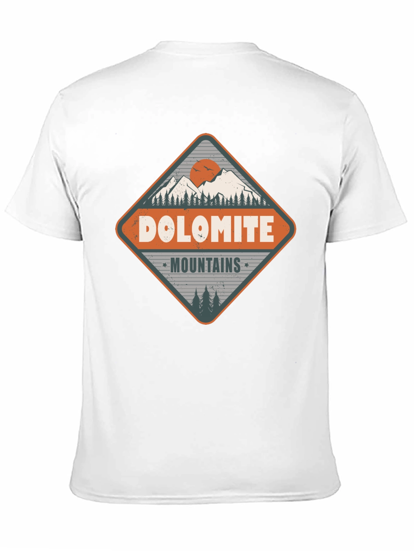 Black Dolomite Mountains Graphic Tee - Adventure Awaits view 11