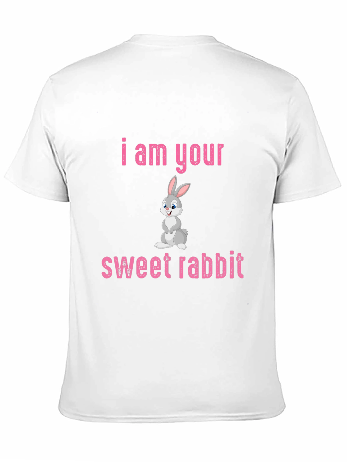 Black I am Your Sweet Rabbit Graphic T-Shirt view 11