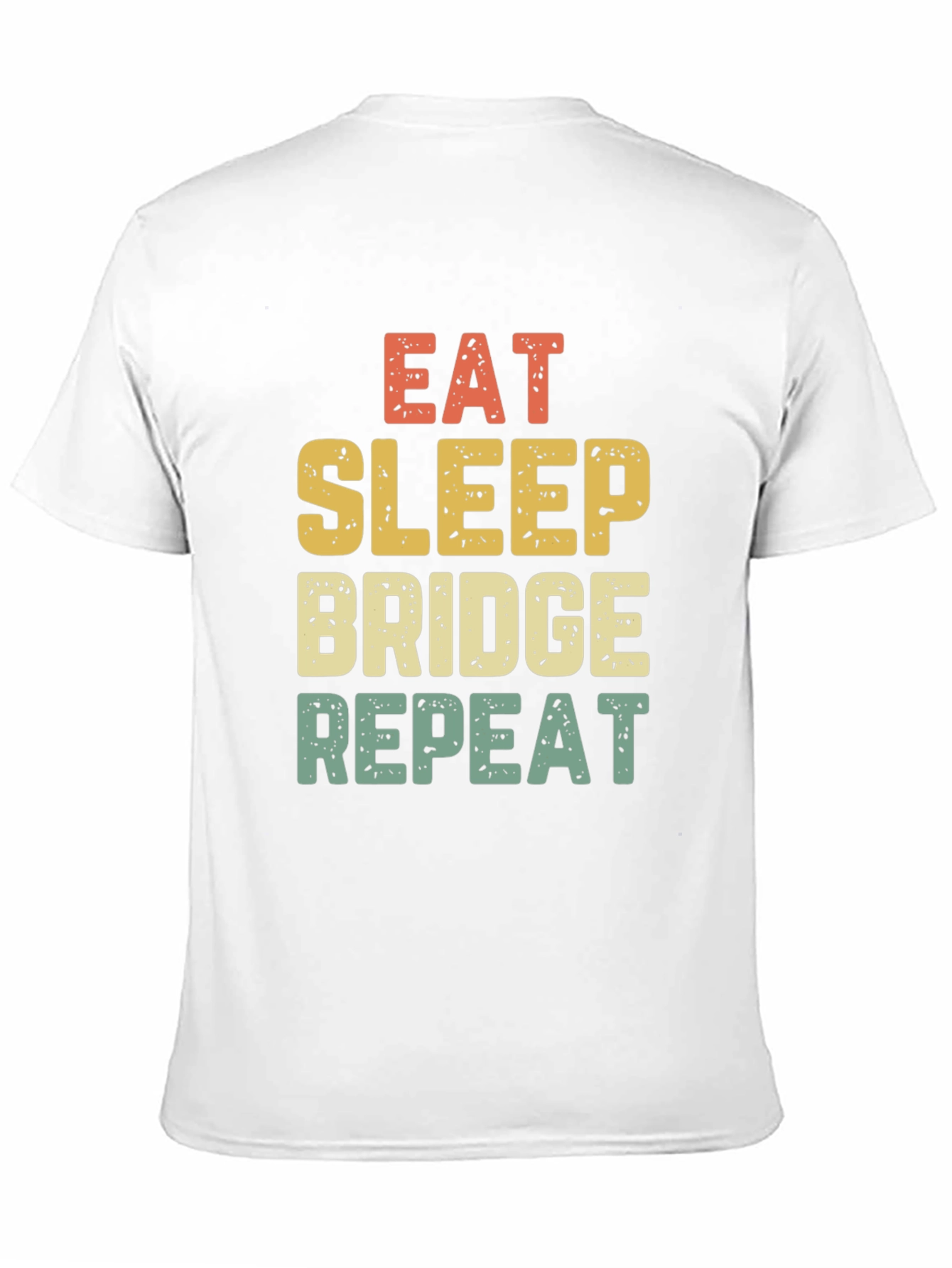 Black Eat Sleep Bridge Repeat T-Shirt view 11