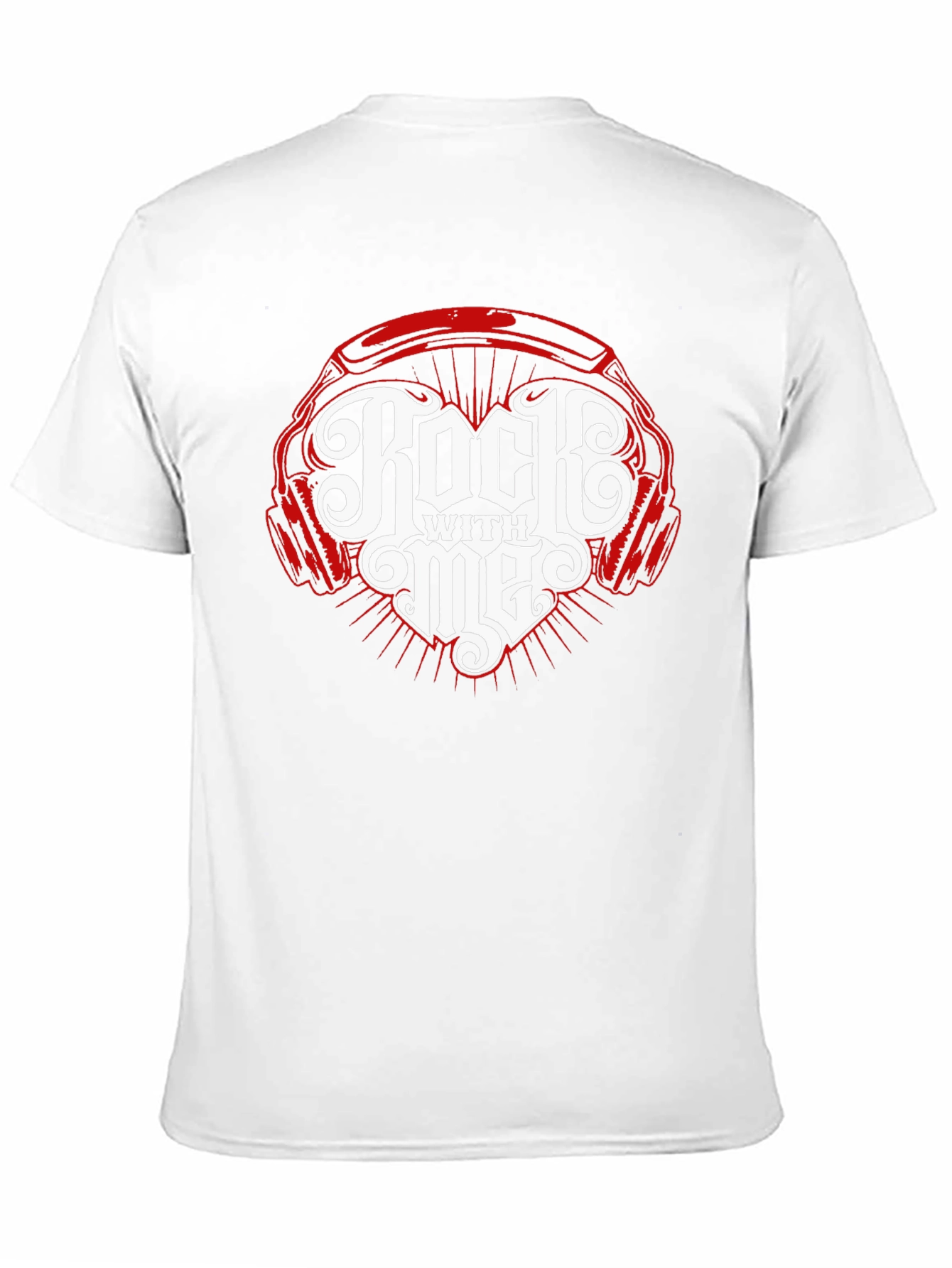 Black Rock With Me Graphic T-Shirt - Music Lover's Tee view 11