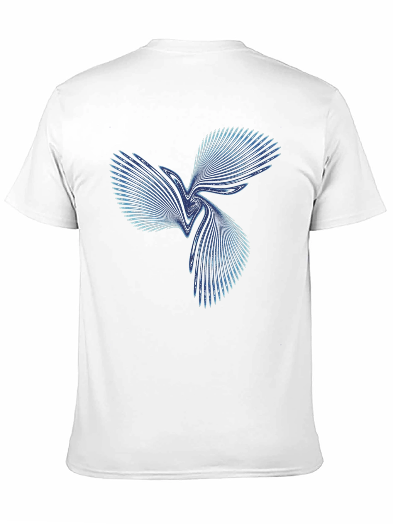 Black Abstract Swirl Graphic Tee - Stylish Black T-Shirt view 11